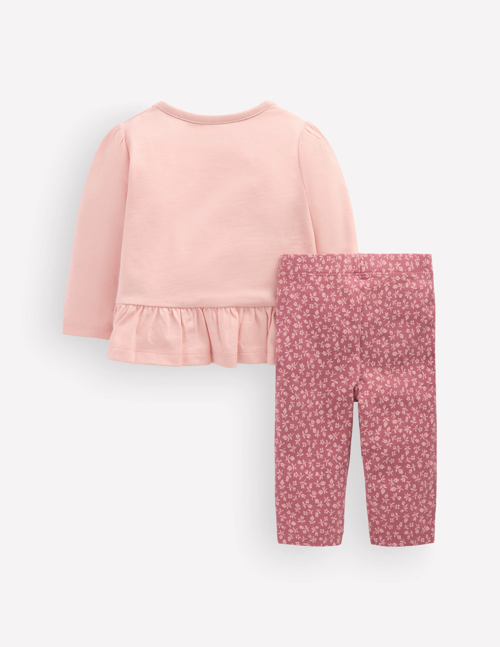 Appliqué Jersey Play Set-Pink Patchwork Pumpkins - Image 2