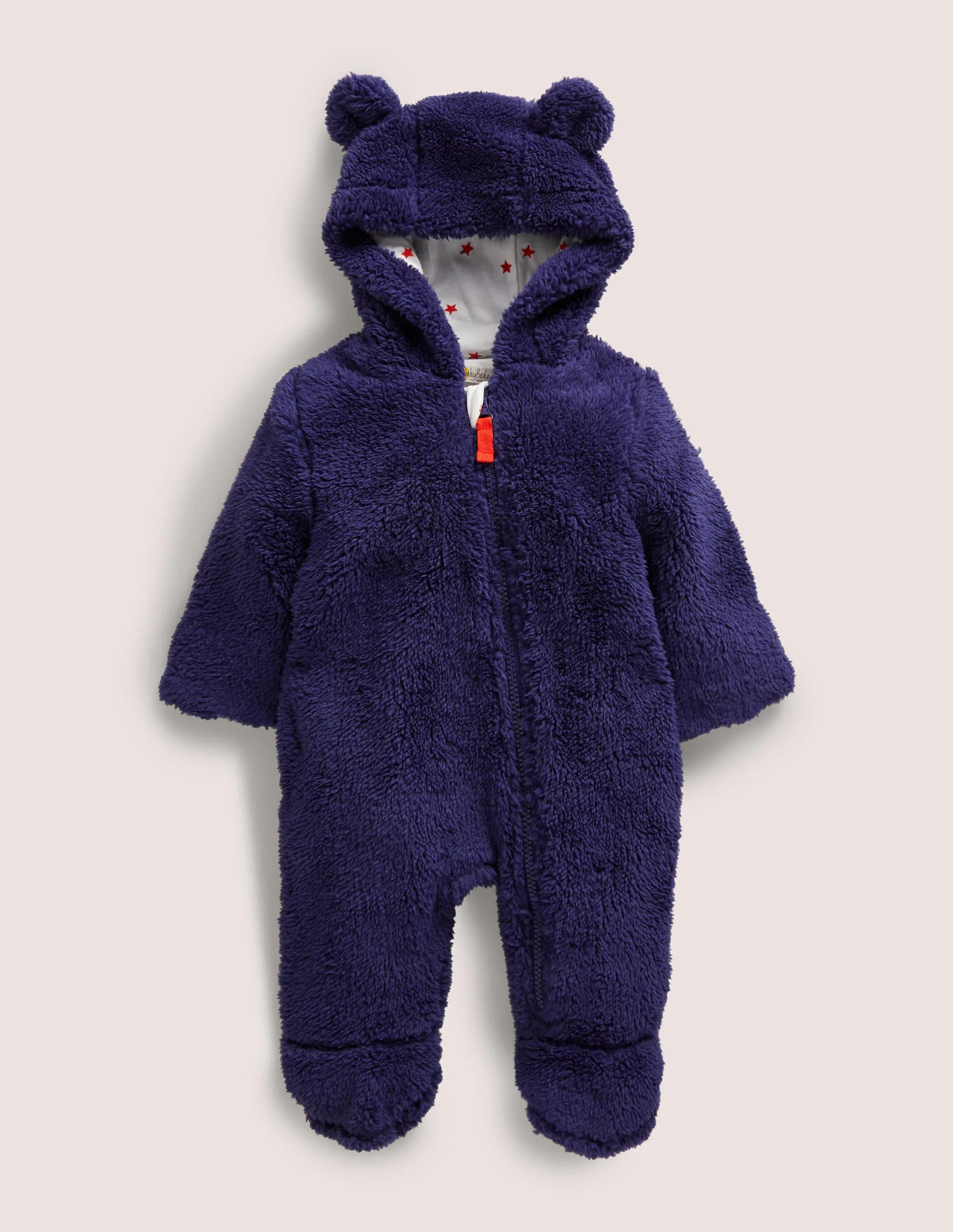 Cosy Bear Pram Suit-Starboard Blue
