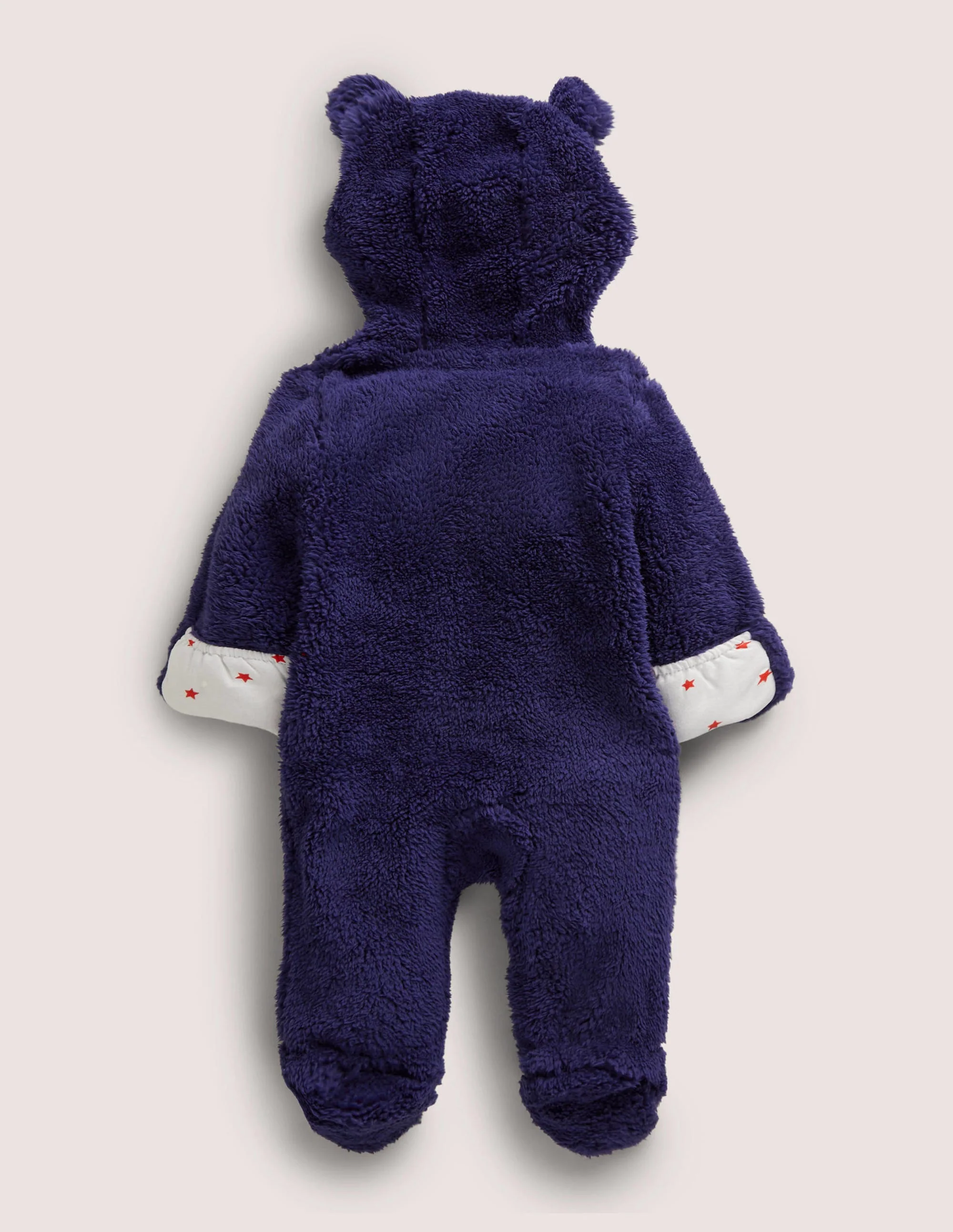 Cosy Bear Pram Suit-Starboard Blue - Image 2