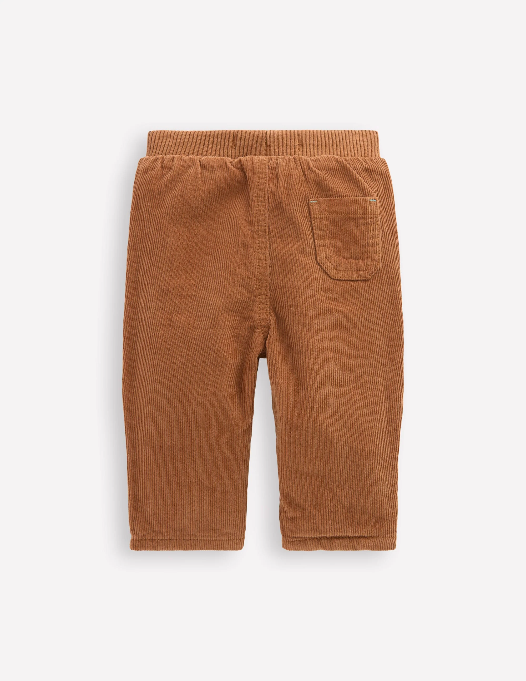 Cosy Lined Trousers-Tan - Image 2