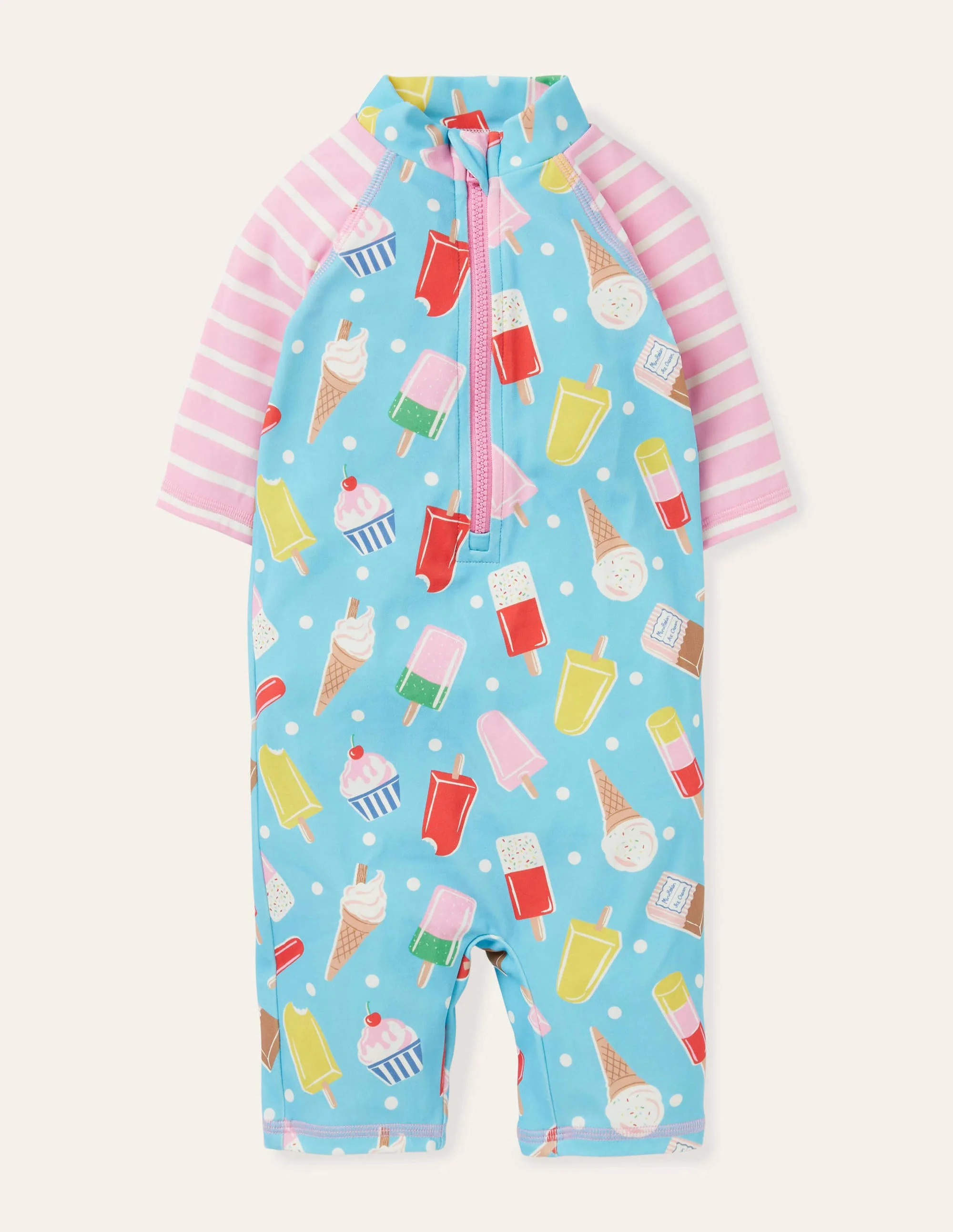 Fun Surf Suit-Aqua Ice Cream Spot