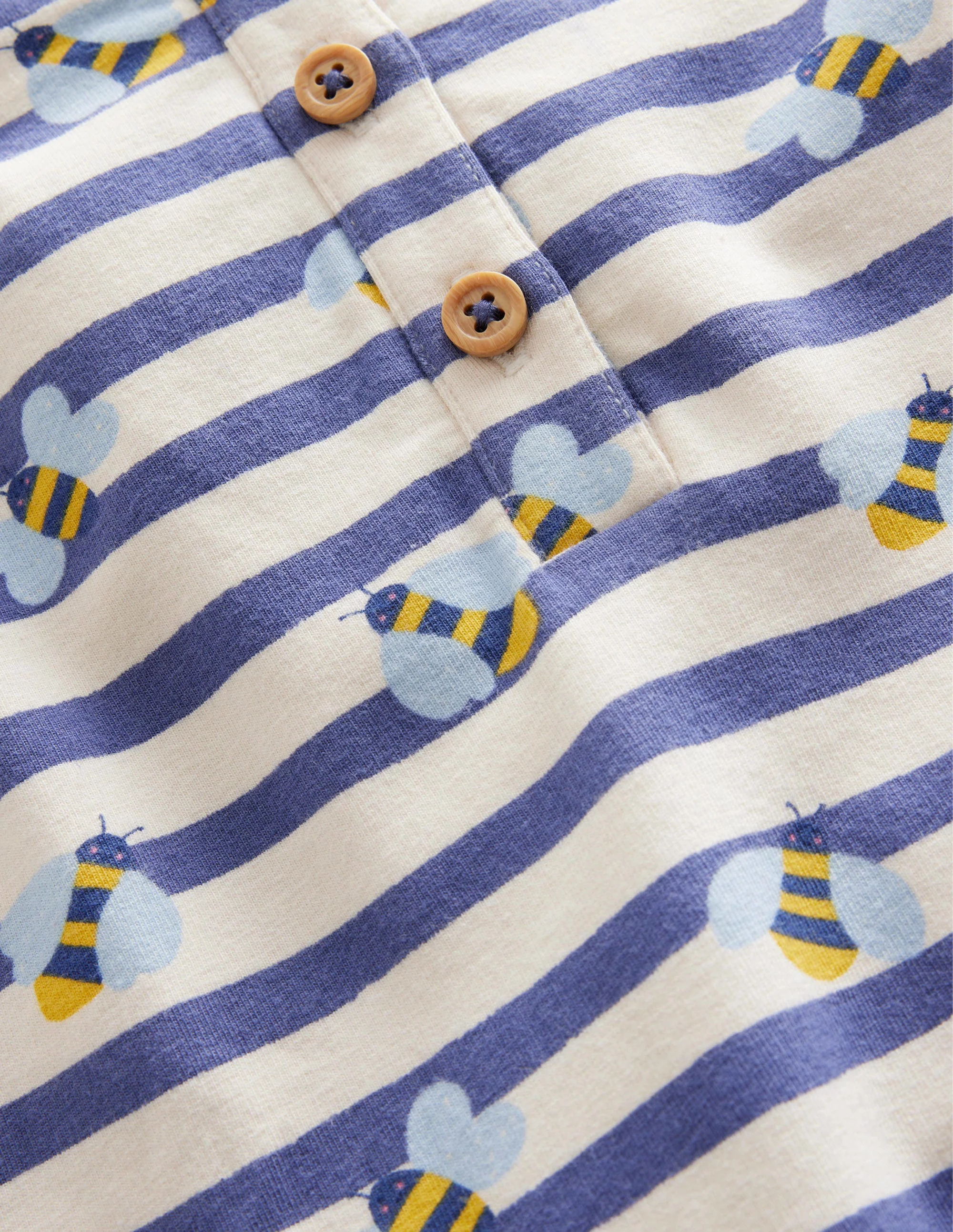 Jersey Dungarees-Bees - Image 3