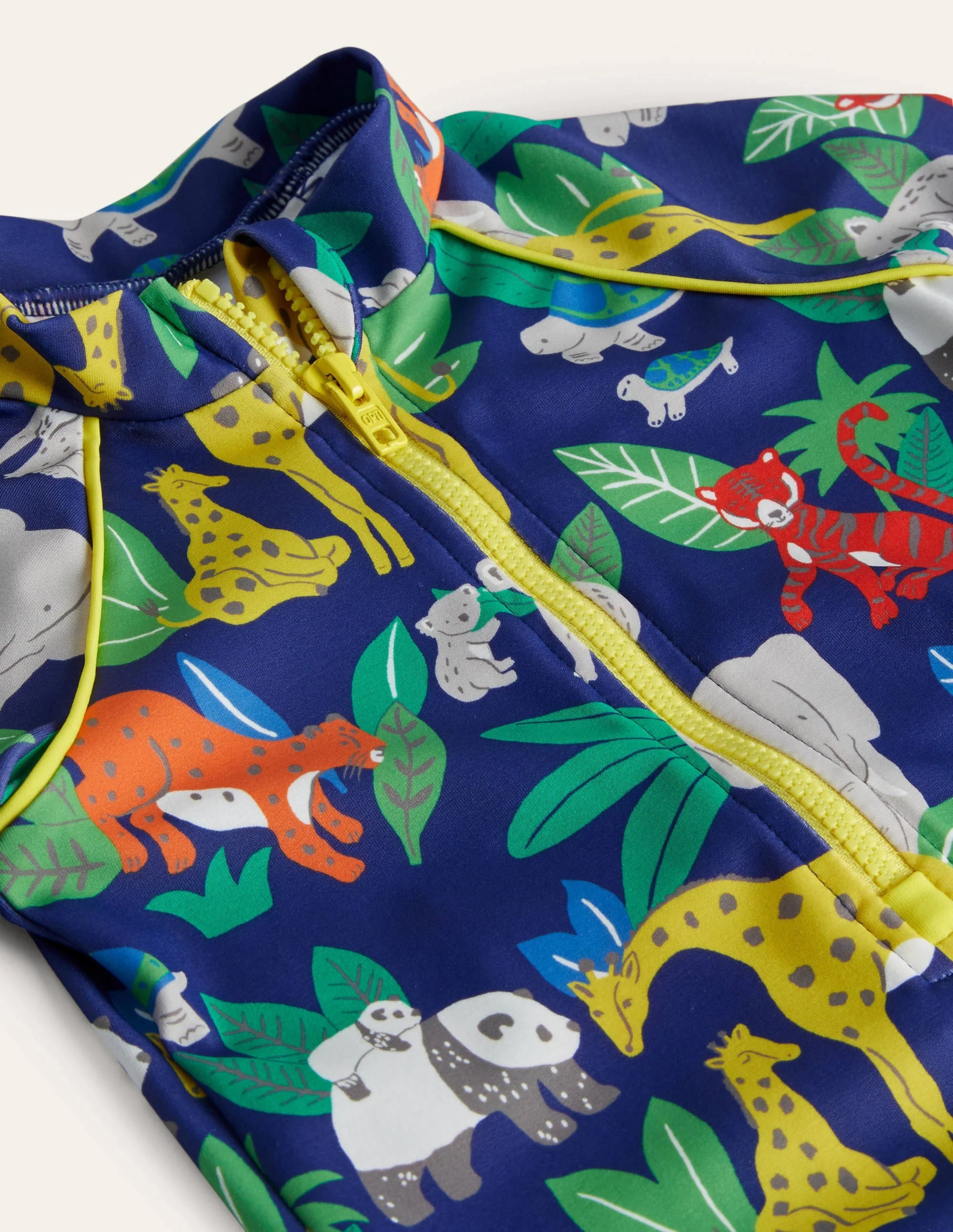Printed Sun-safe Surf Suit-Starboard Blue Jungle - Image 3