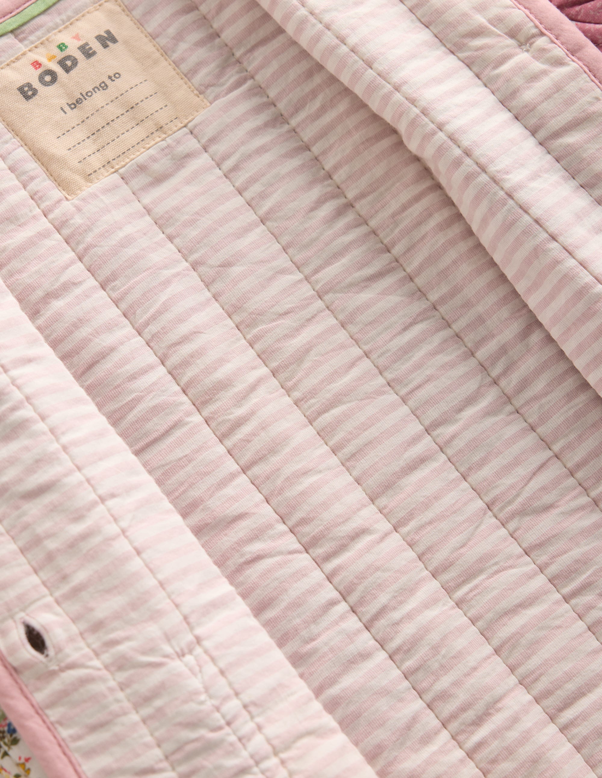 Quilted Jacket-Multi Patchwork Print - Image 4