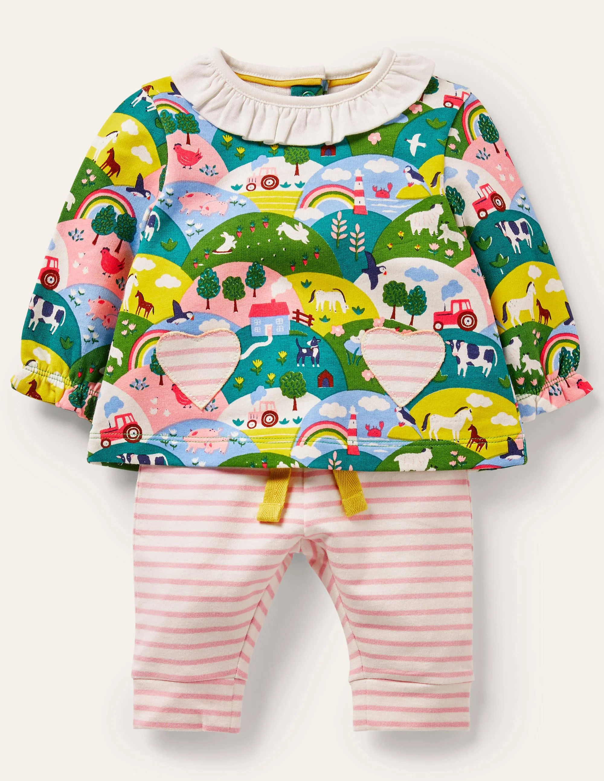 Supersoft Jersey Playset-Multi Coastal Farm