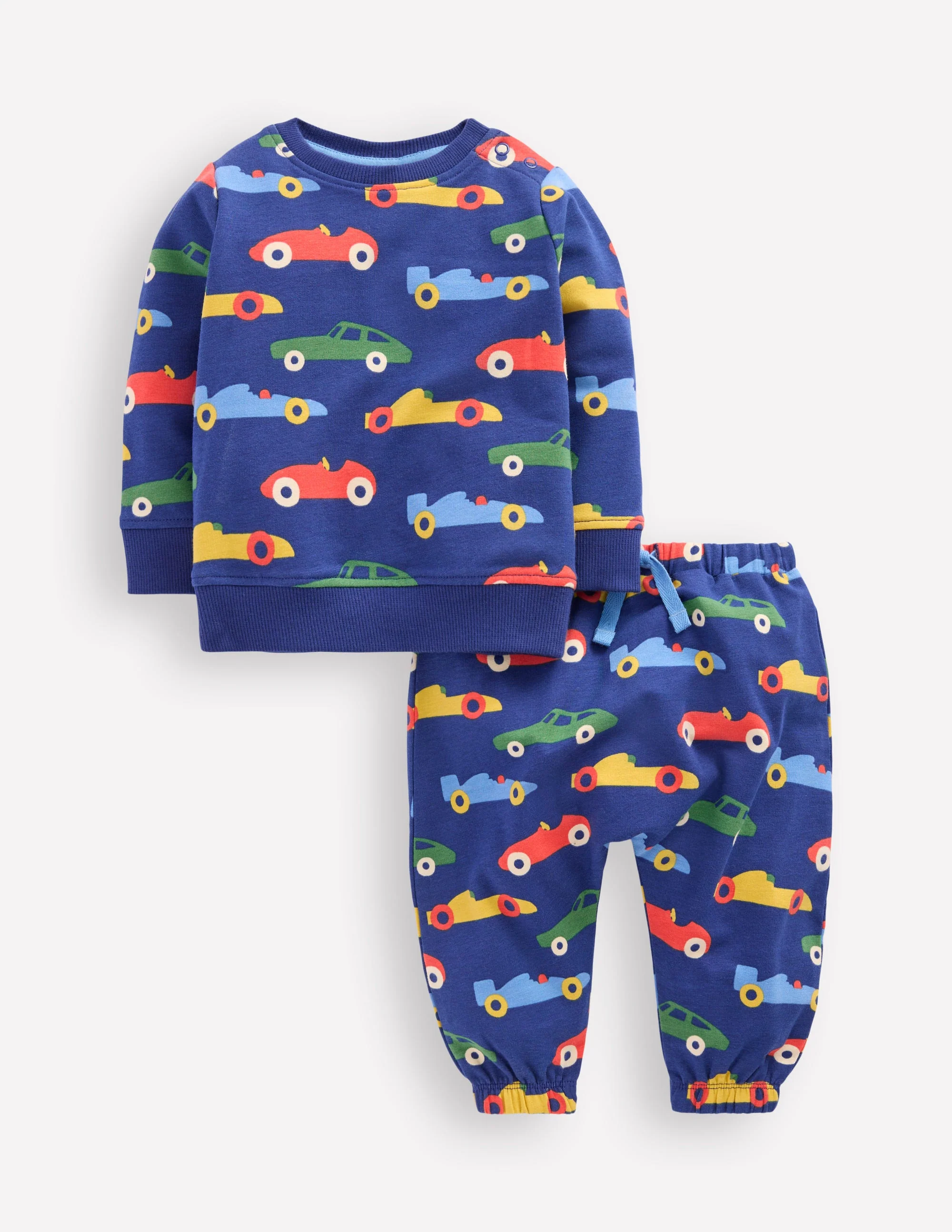Sweatshirt Play Set-Blue Cars