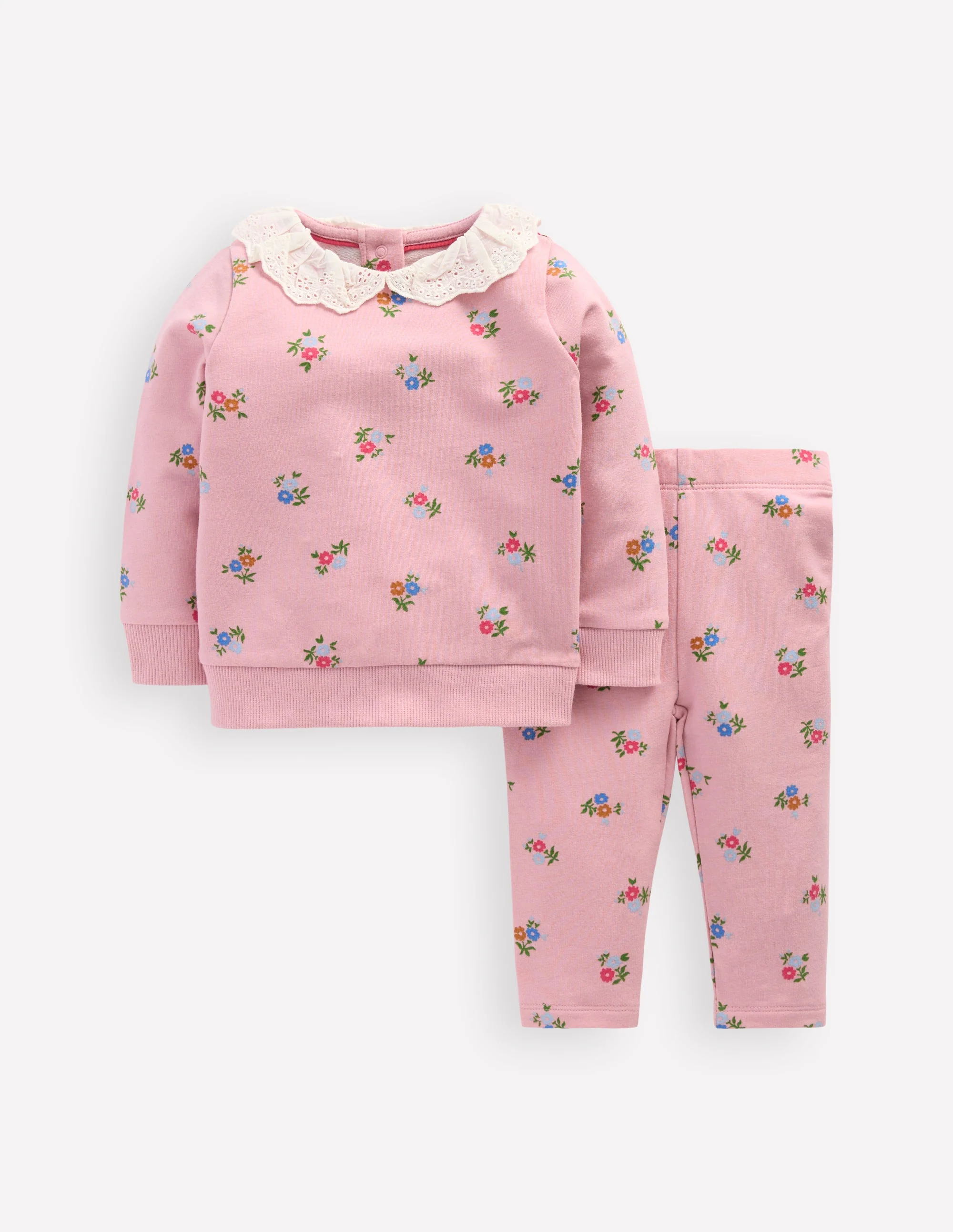 Sweatshirt Play Set-PInk Floral