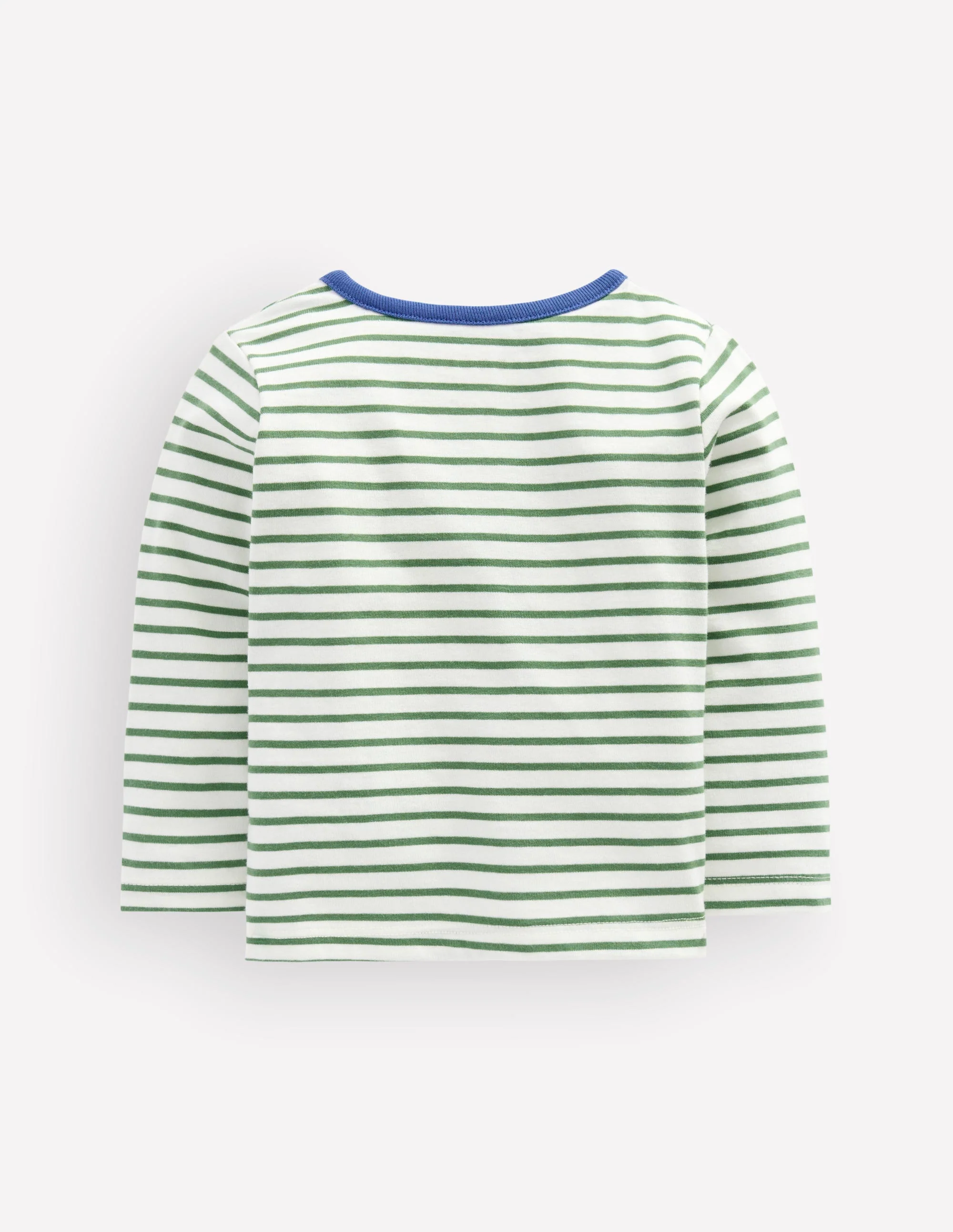 Twin Pack Cotton T-Shirt-Multi Stripe - Image 3