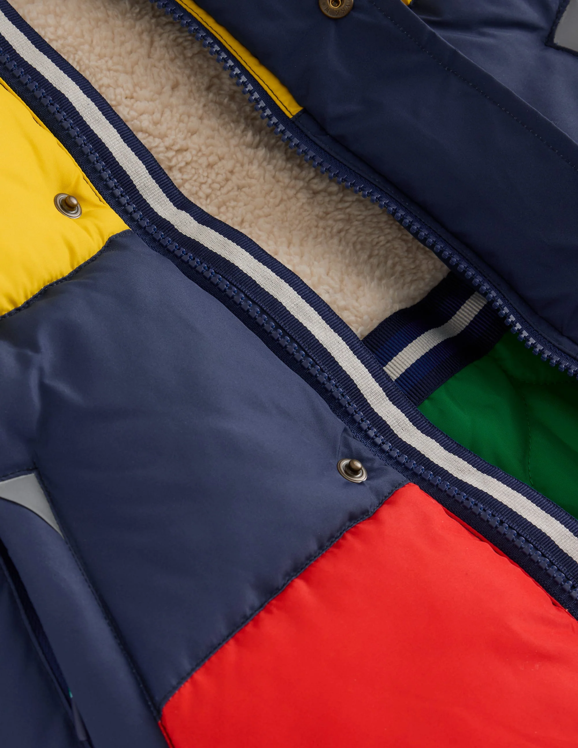 2-in-1 Puffer Coat-Multi Stripe - Image 3