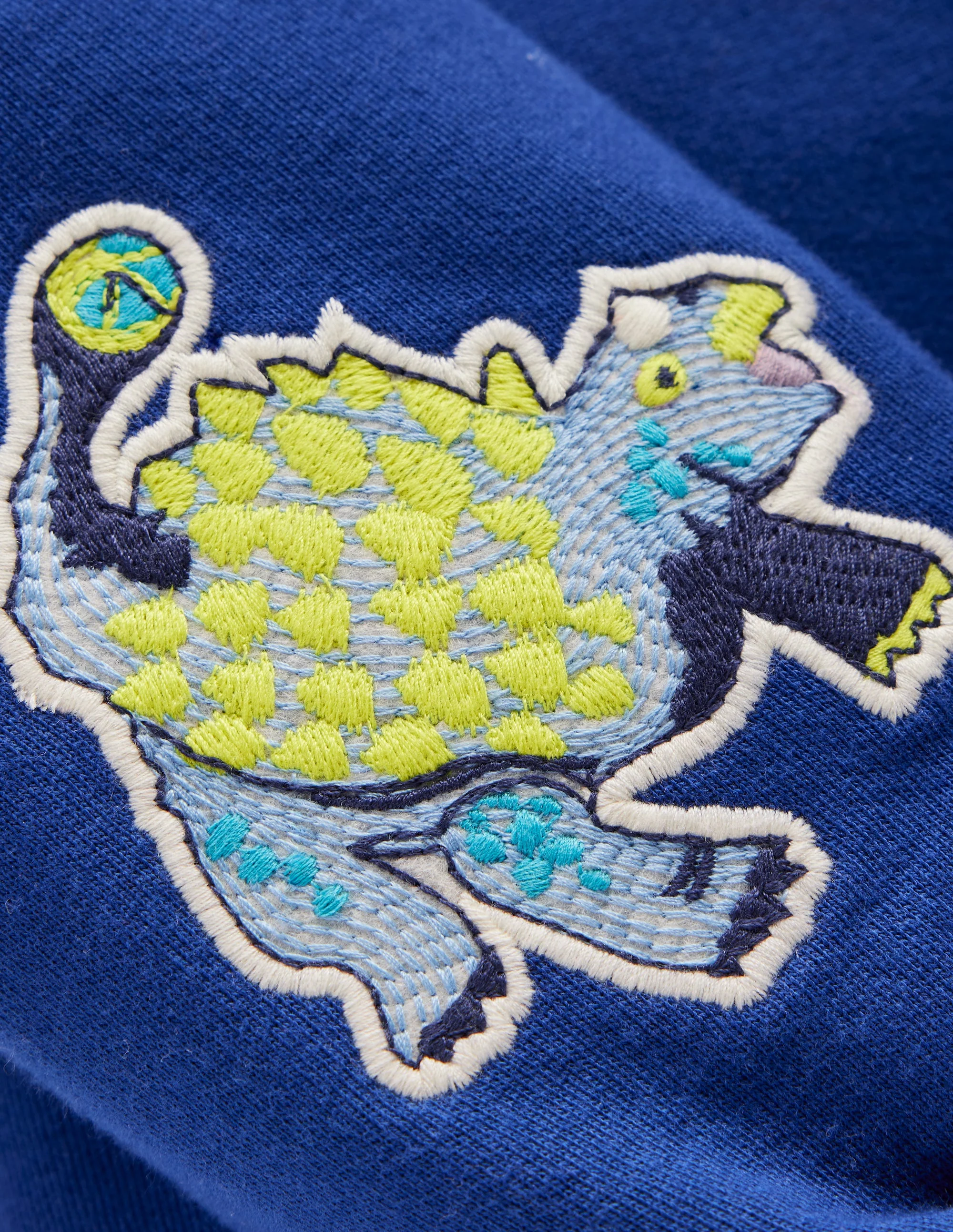 Badge Sweatshirt-Sapphire Blue Dinos - Image 3