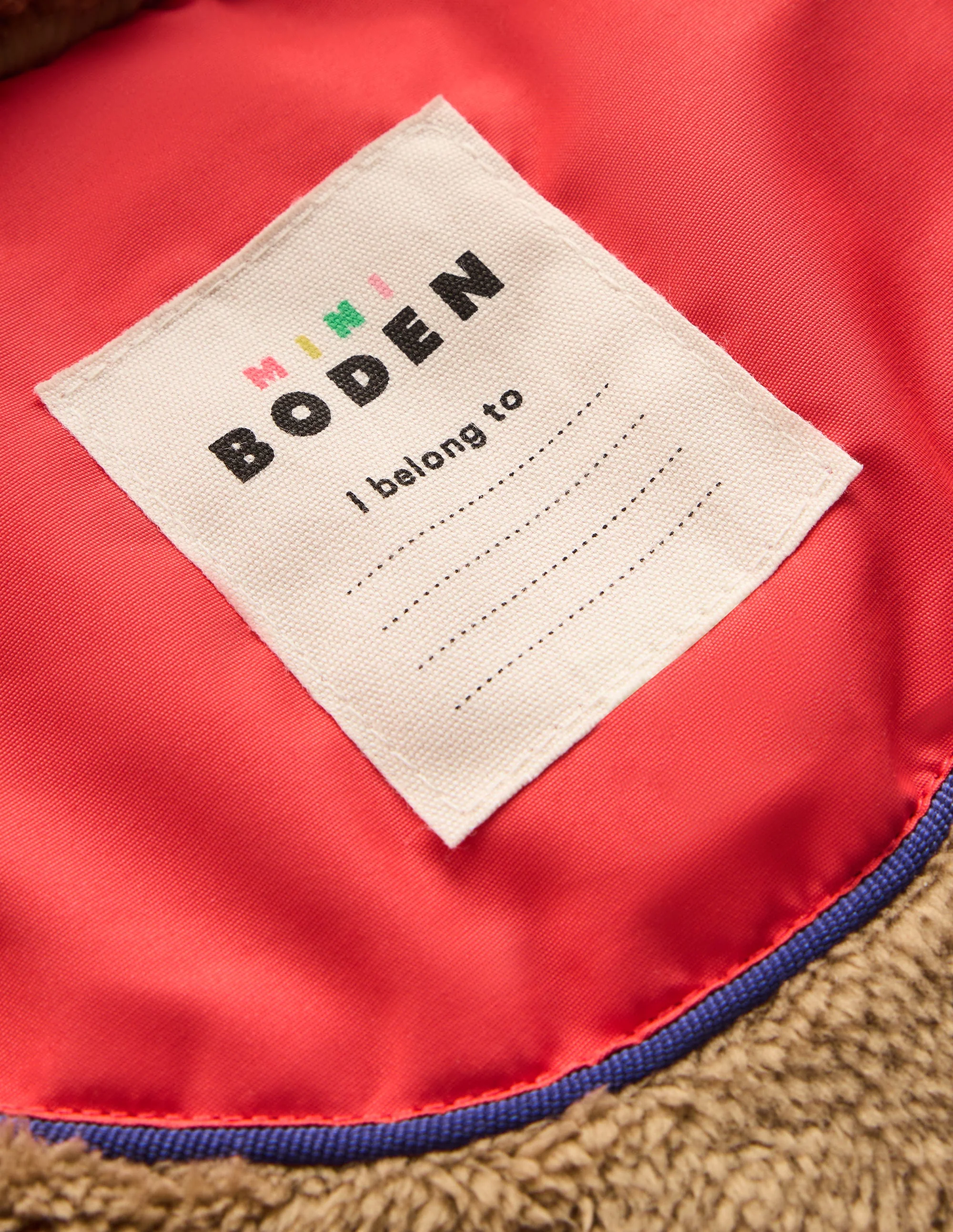 Boys Borg Lined Anorak-RUBICONDO - Image 3