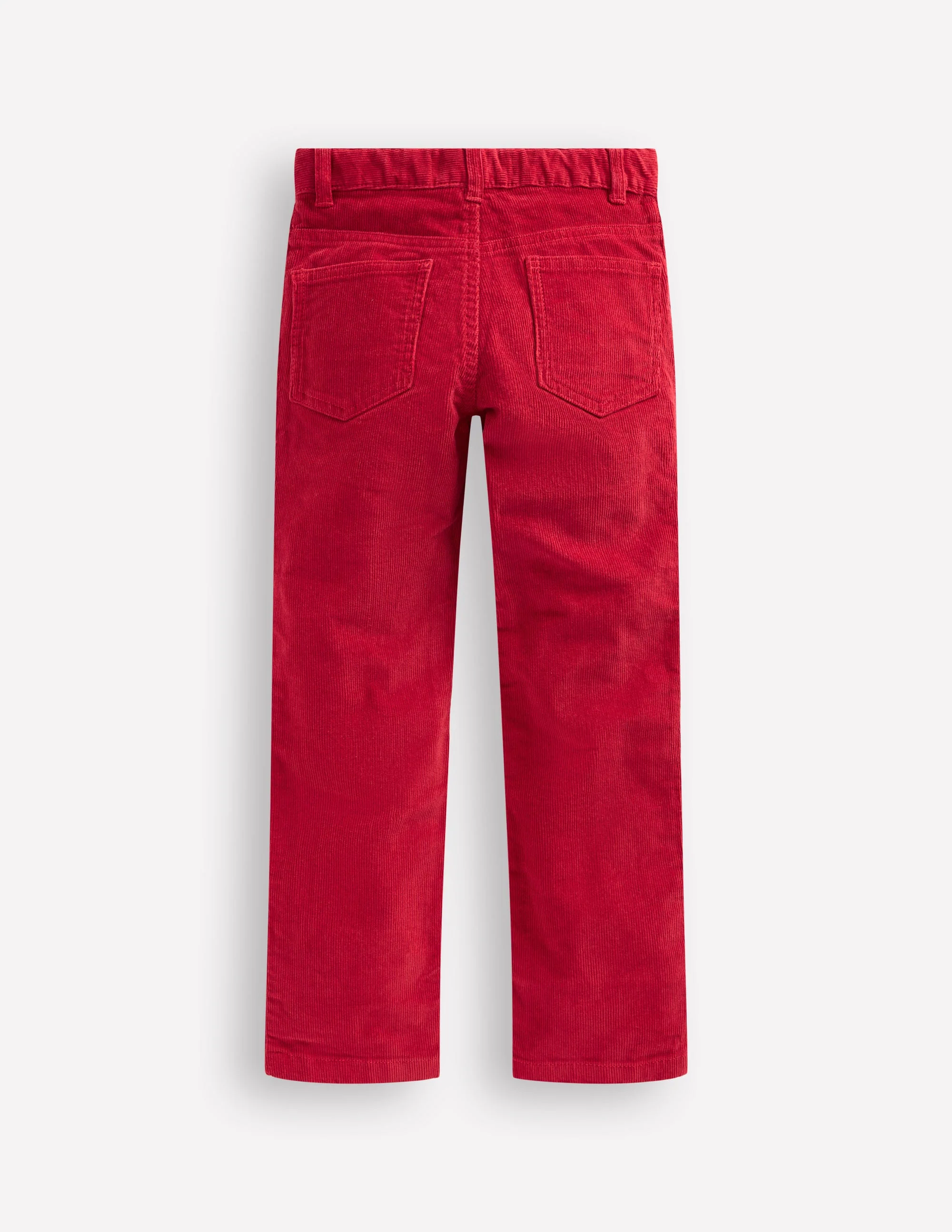 Classic Cord Trousers-Rockabilly Red - Image 2
