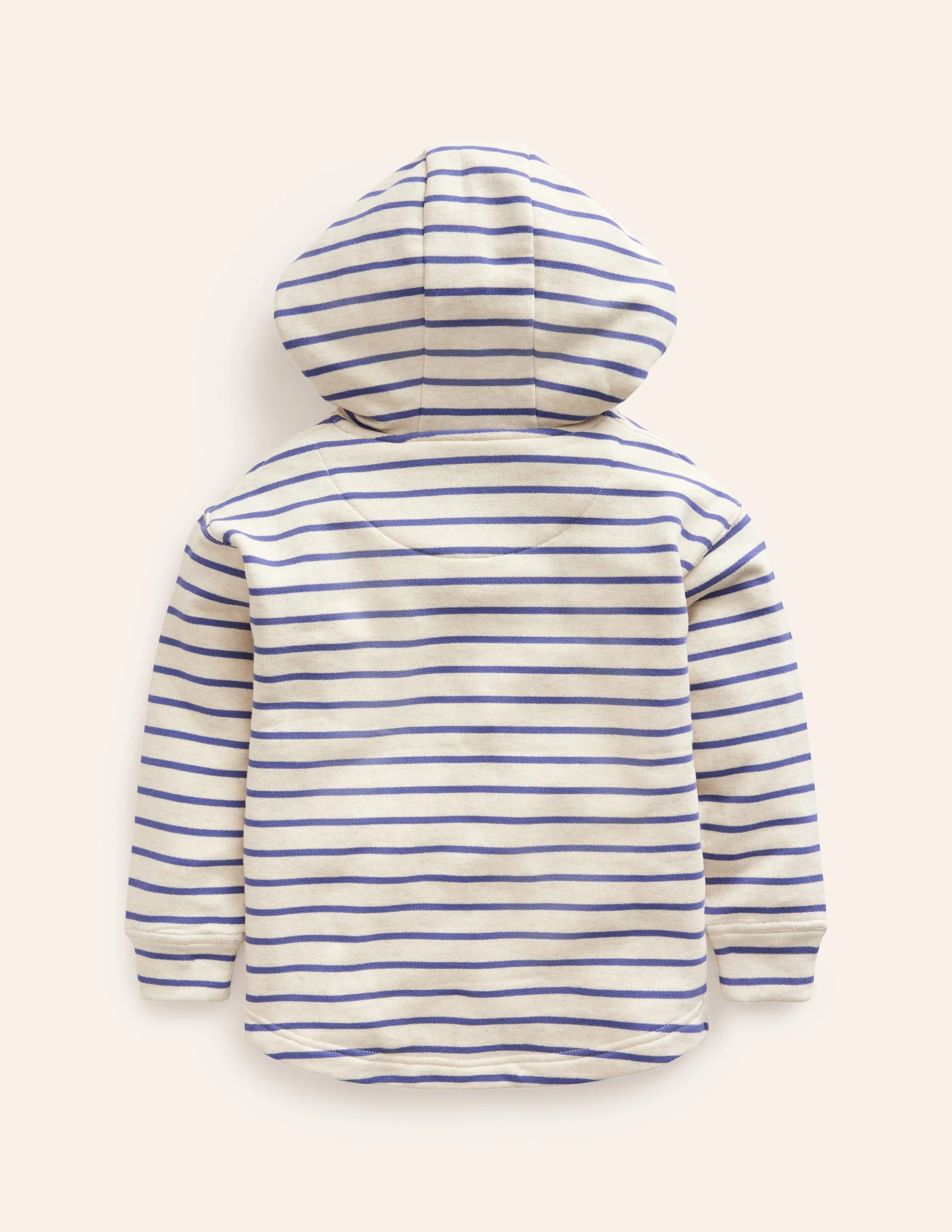 Cosy Relaxed Hoodie-Oatmeal Marl/ Soft Starbaord - Image 2