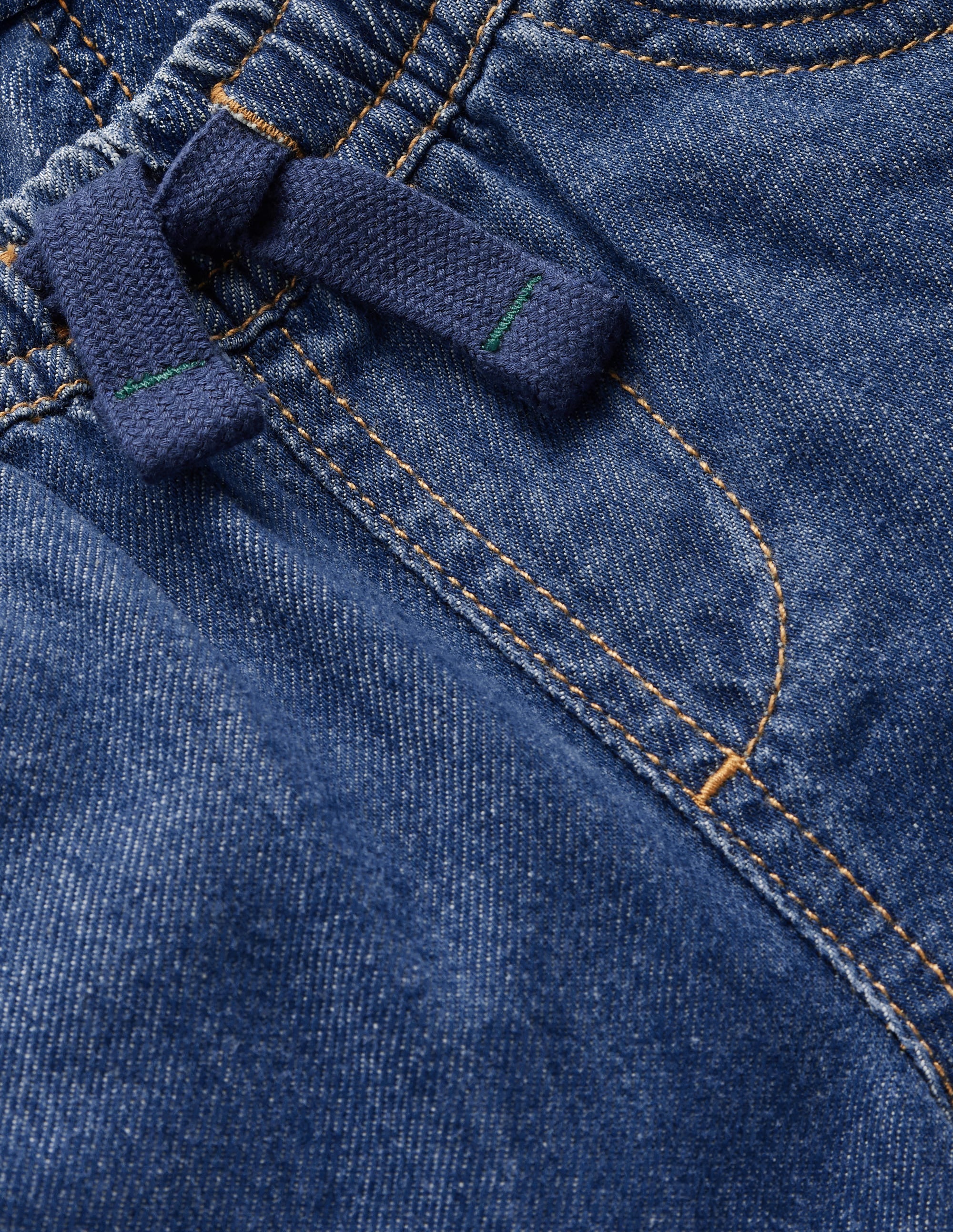 Easy Straight Trousers-Denim - Image 4