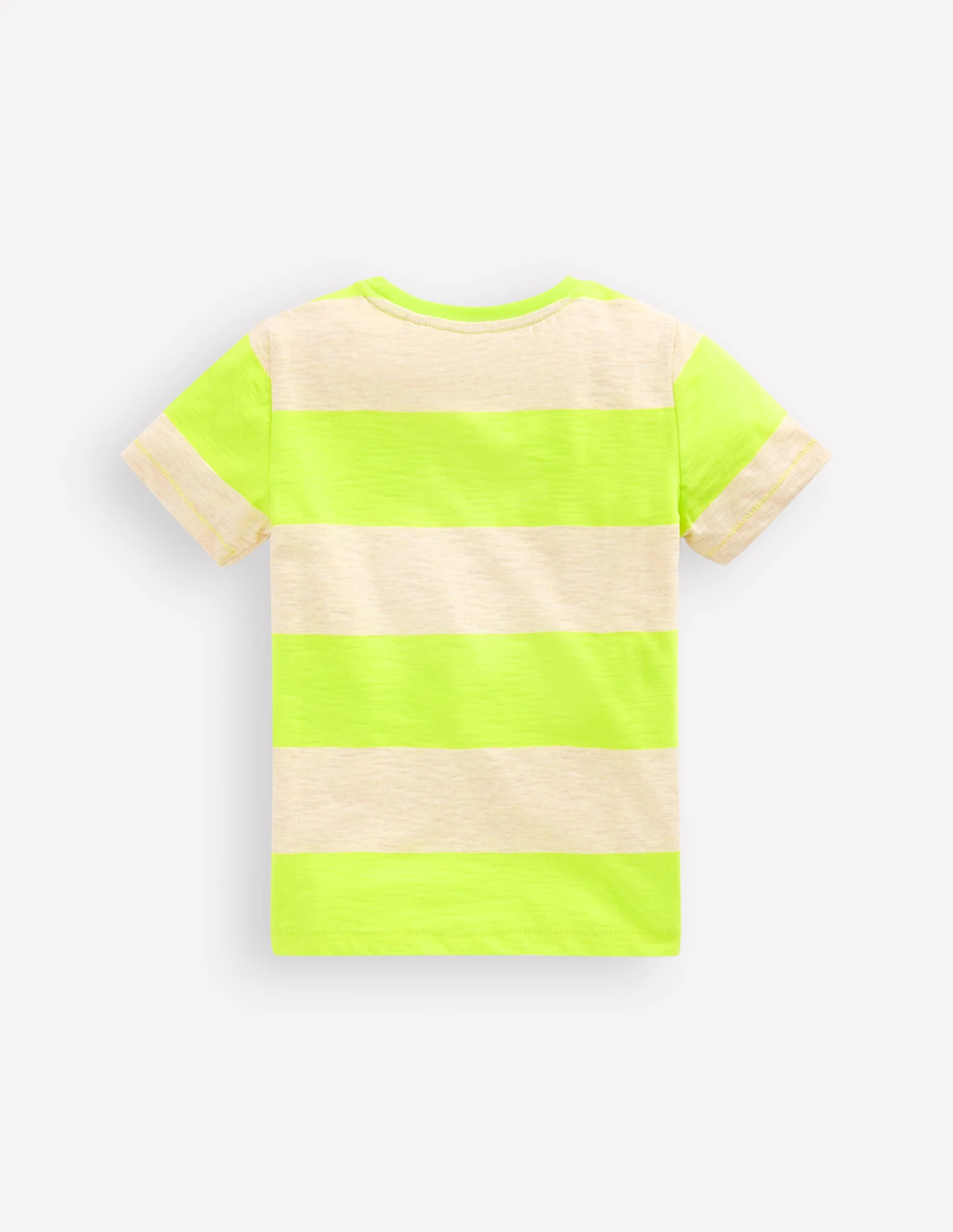 Everyday Short Sleeve T-Shirt-Love Bird / Oatmeal Melange - Image 2