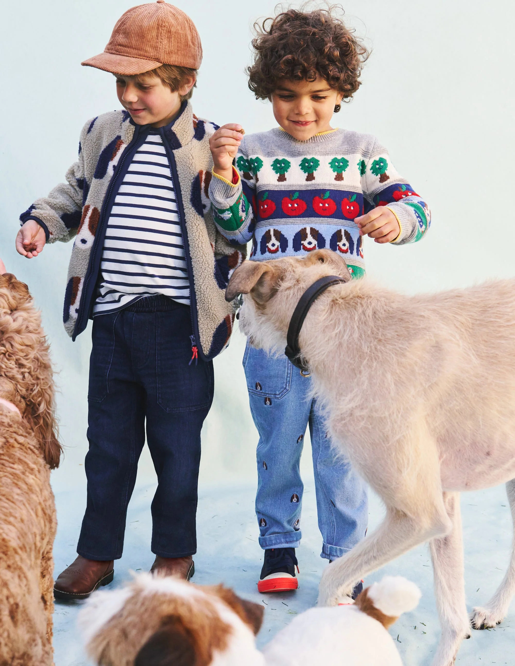 Fair Isle Jumper-Multi Animals - Image 5
