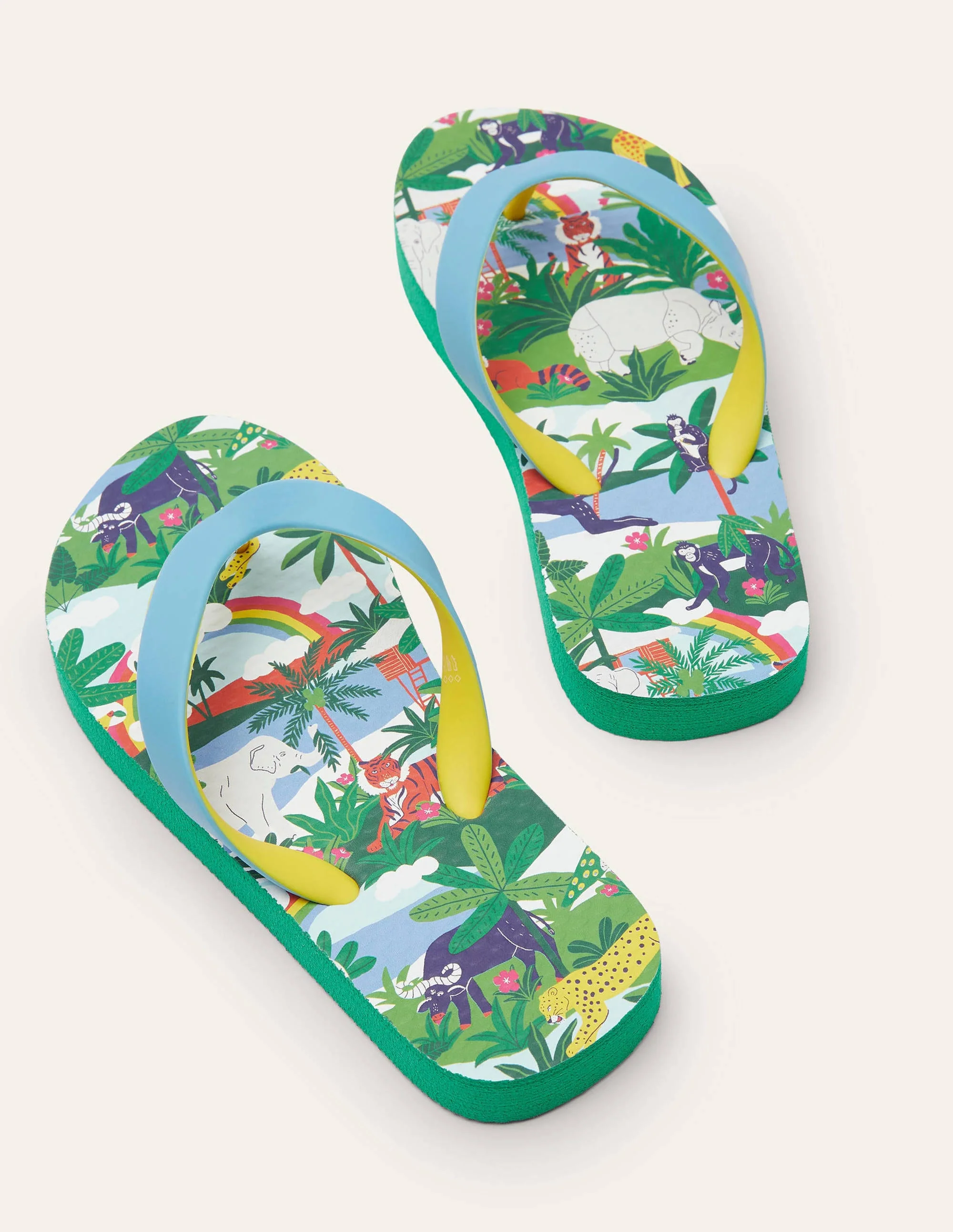 Flip Flops-Jungle Print