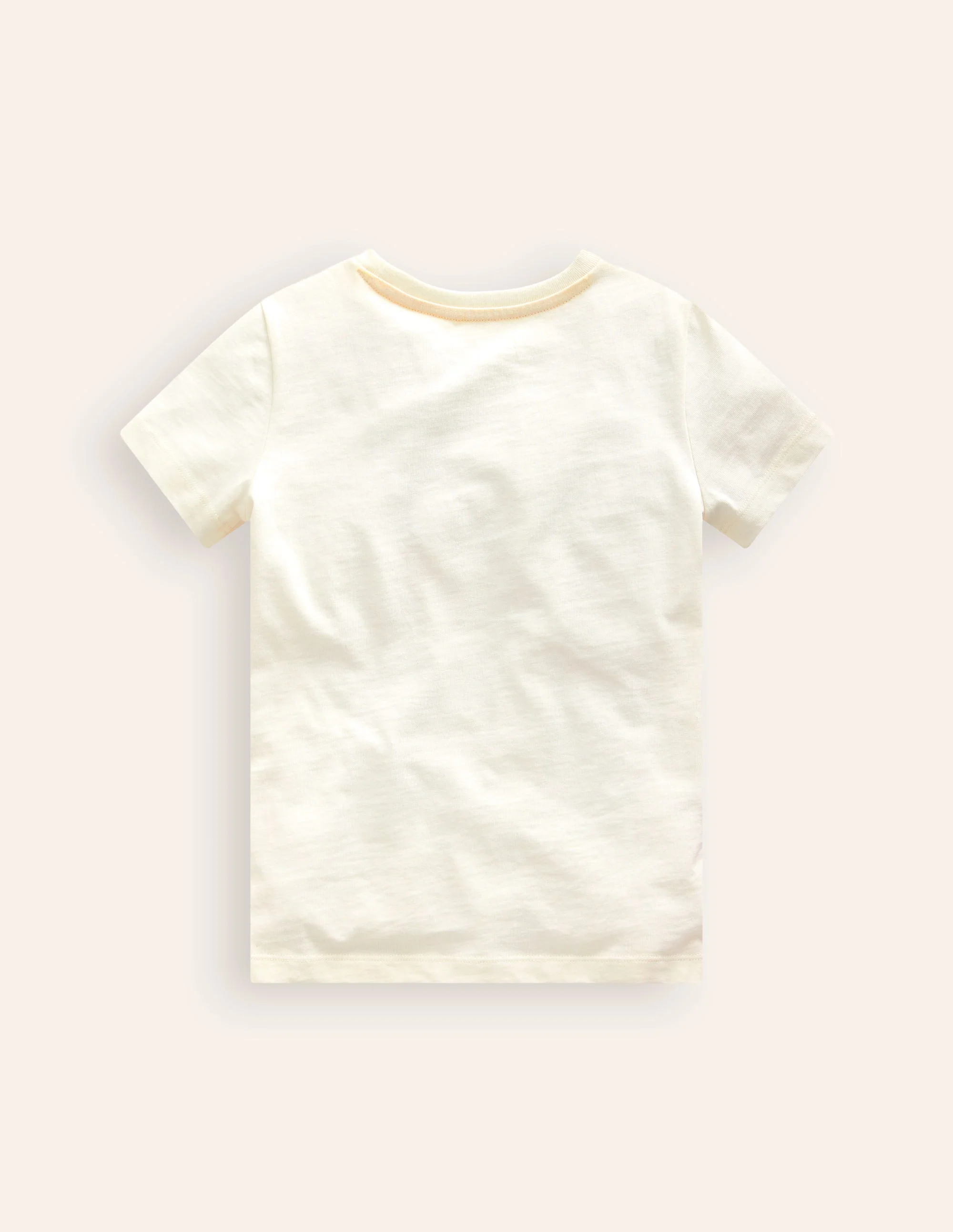 Foil Printed T-shirt-Ivory Woodlice - Image 2