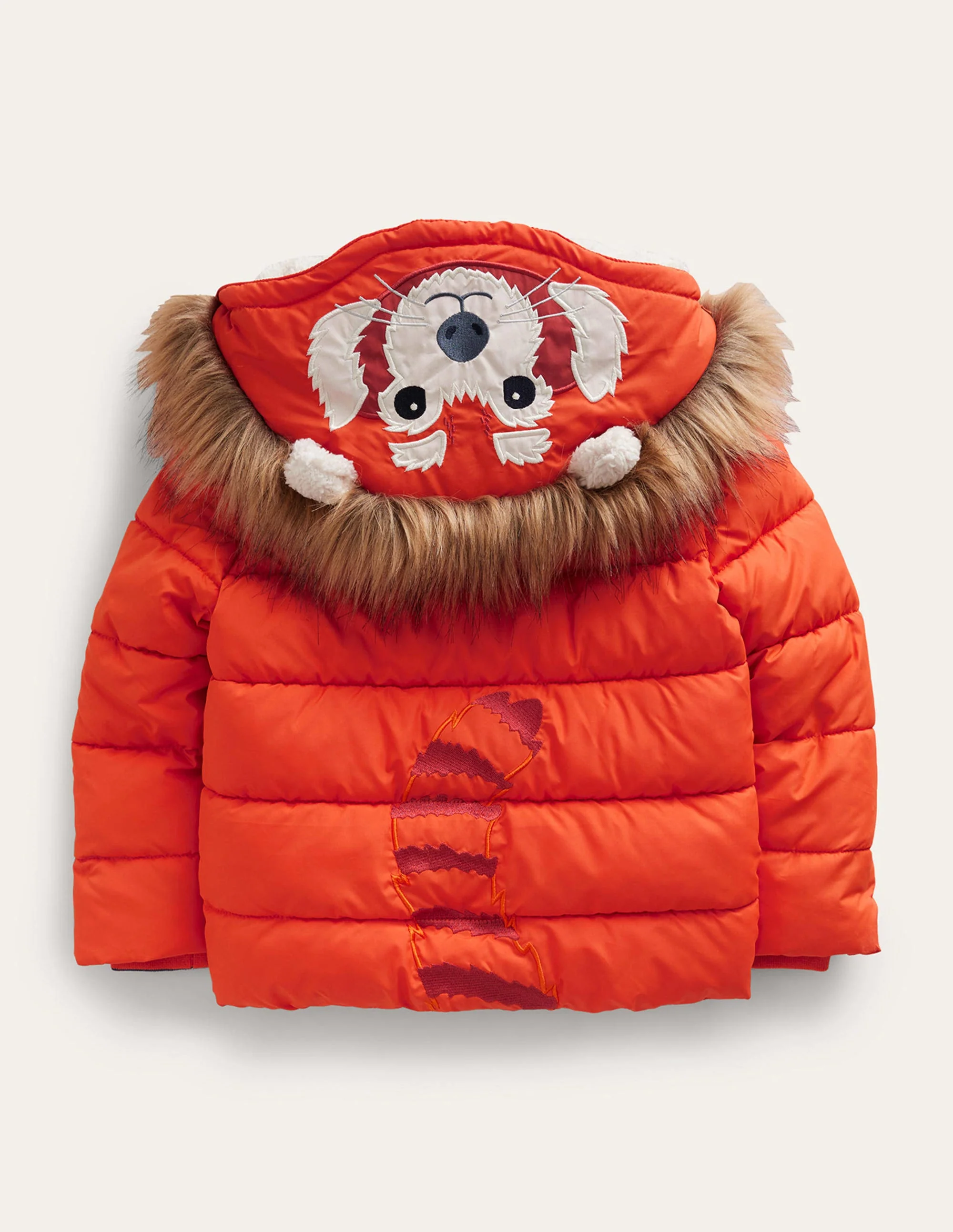 Fun Padded Jacket-Autumn Maple Orange - Image 2