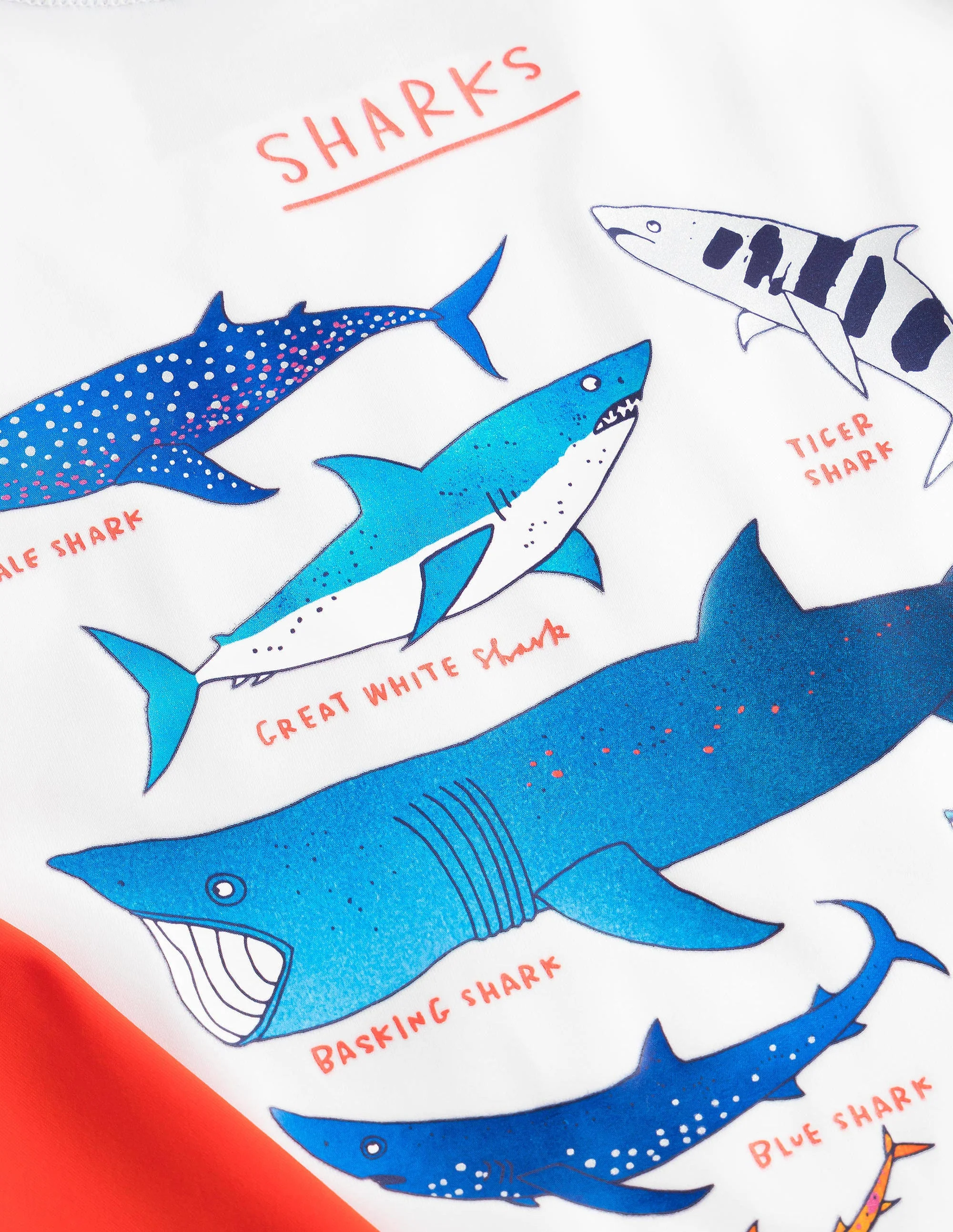 Fun Rash Vest-Foil Sharks - Image 3