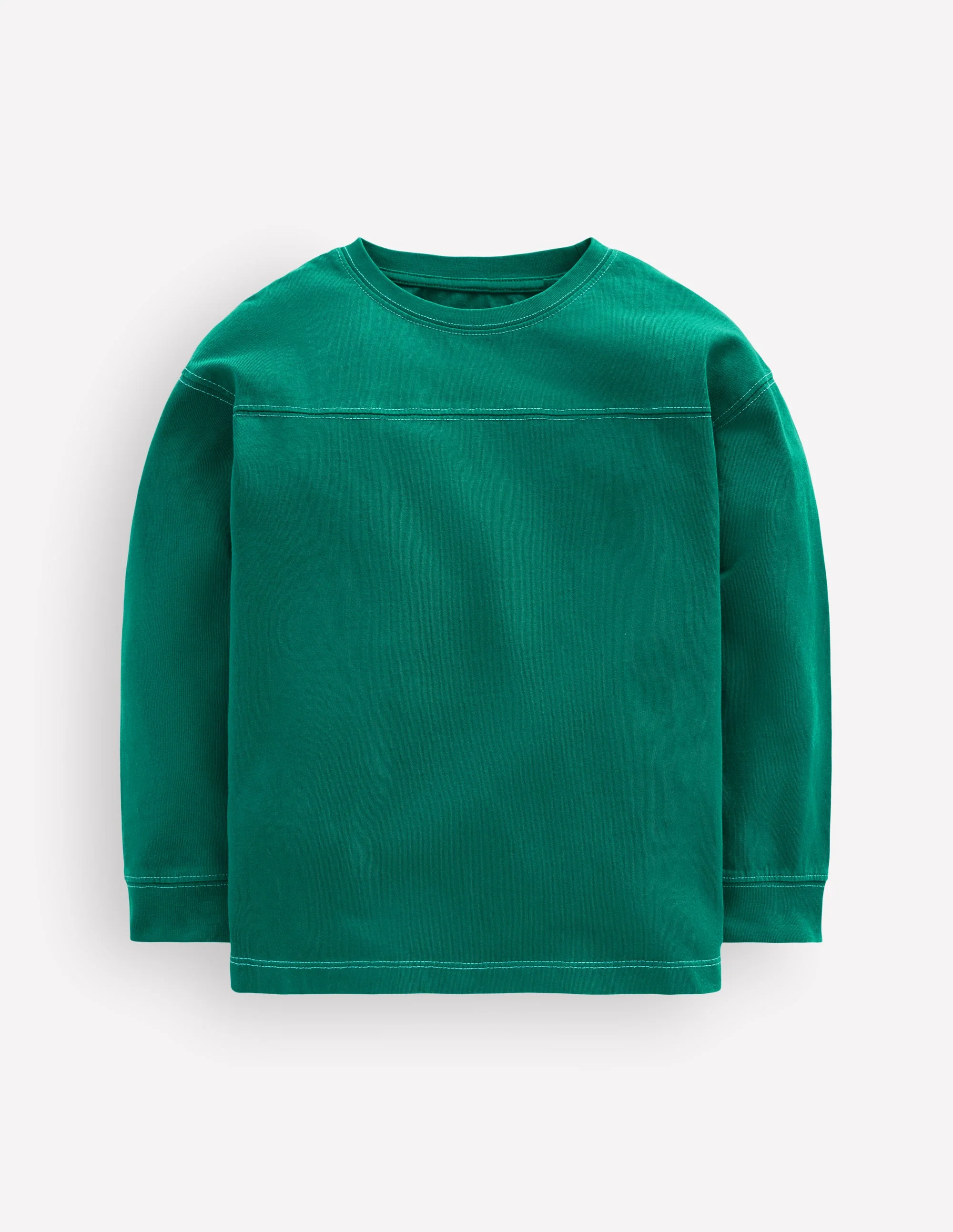 Garment Dye Cut & Sew T-shirt-Pine Green
