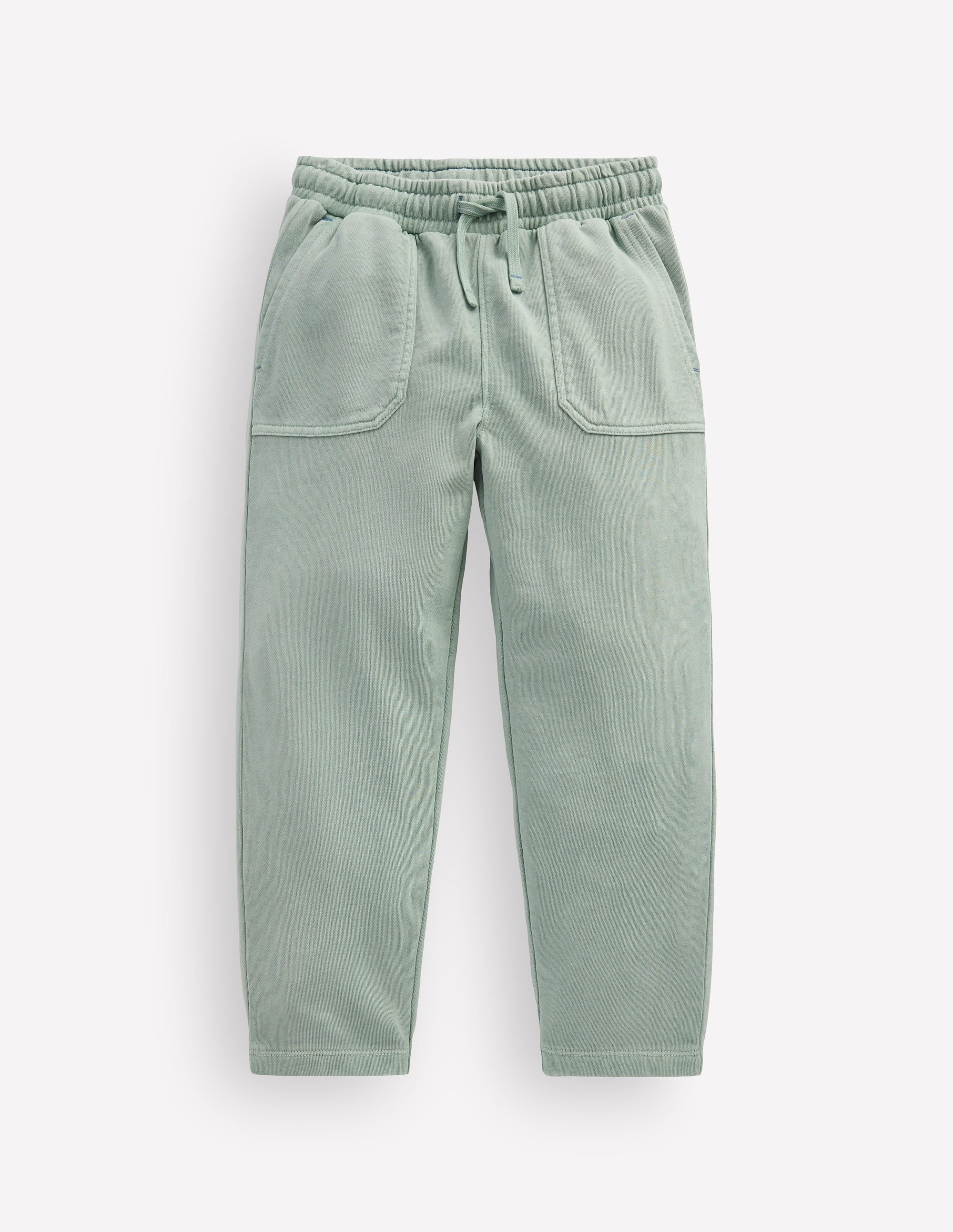 Garment Dye Joggers-Cornish Blue
