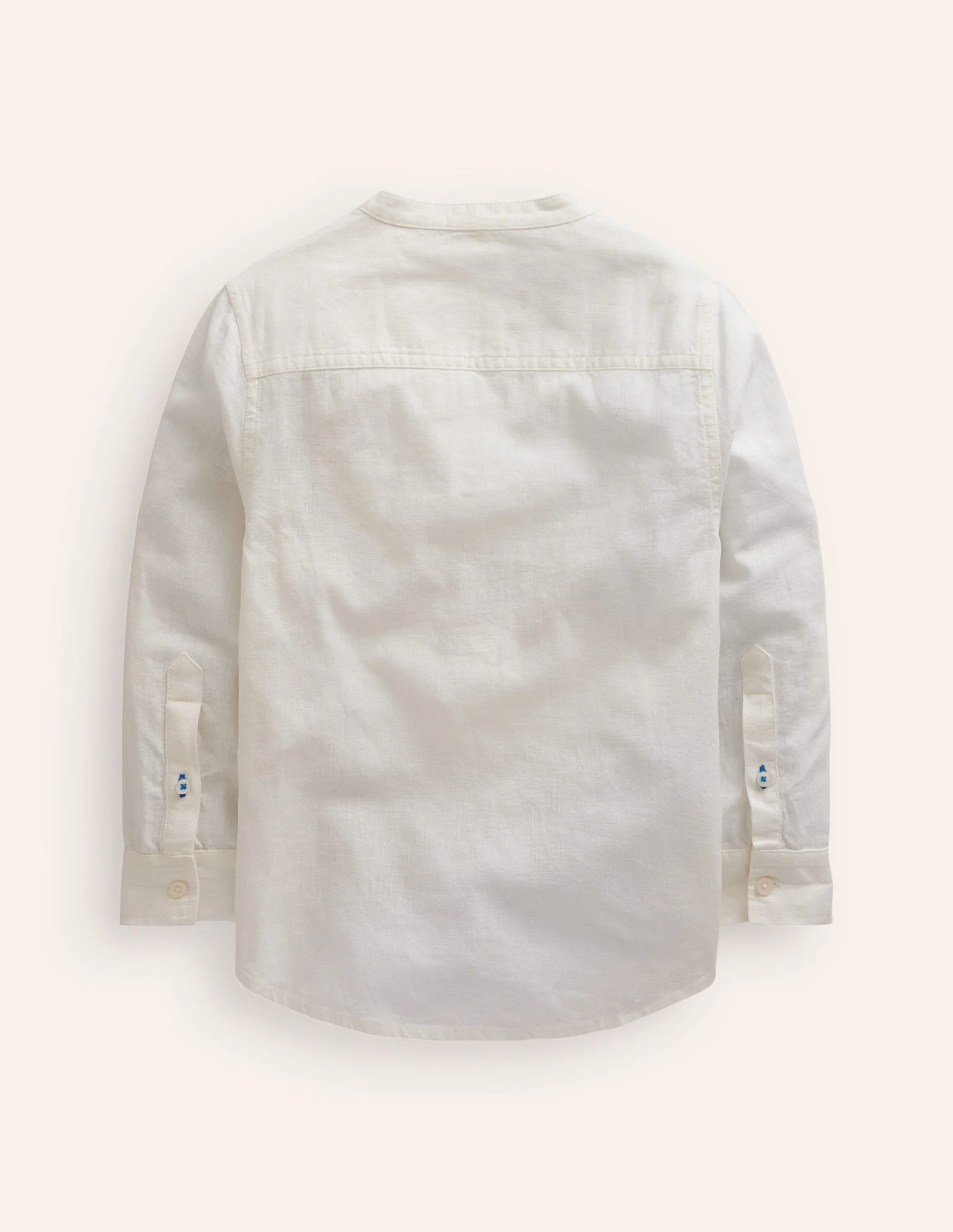 Grandad Shirt-White - Image 2