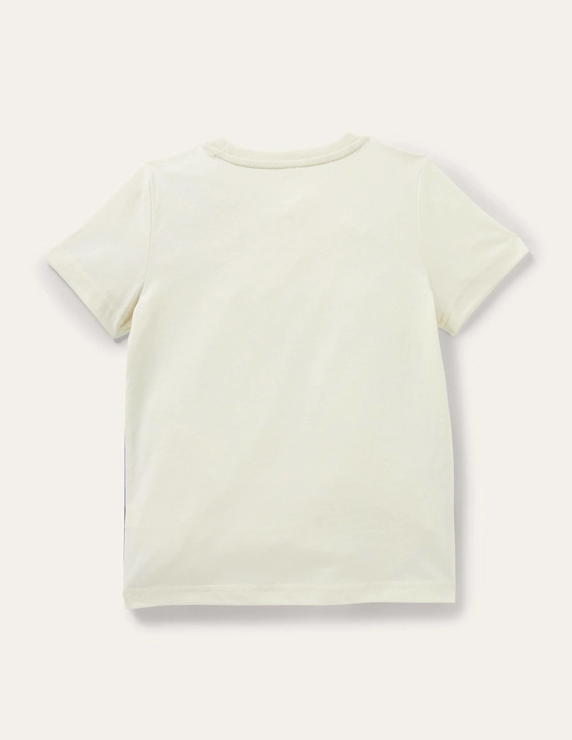 Graphic Layers T-shirt-Ivory Dinosaur - Image 2