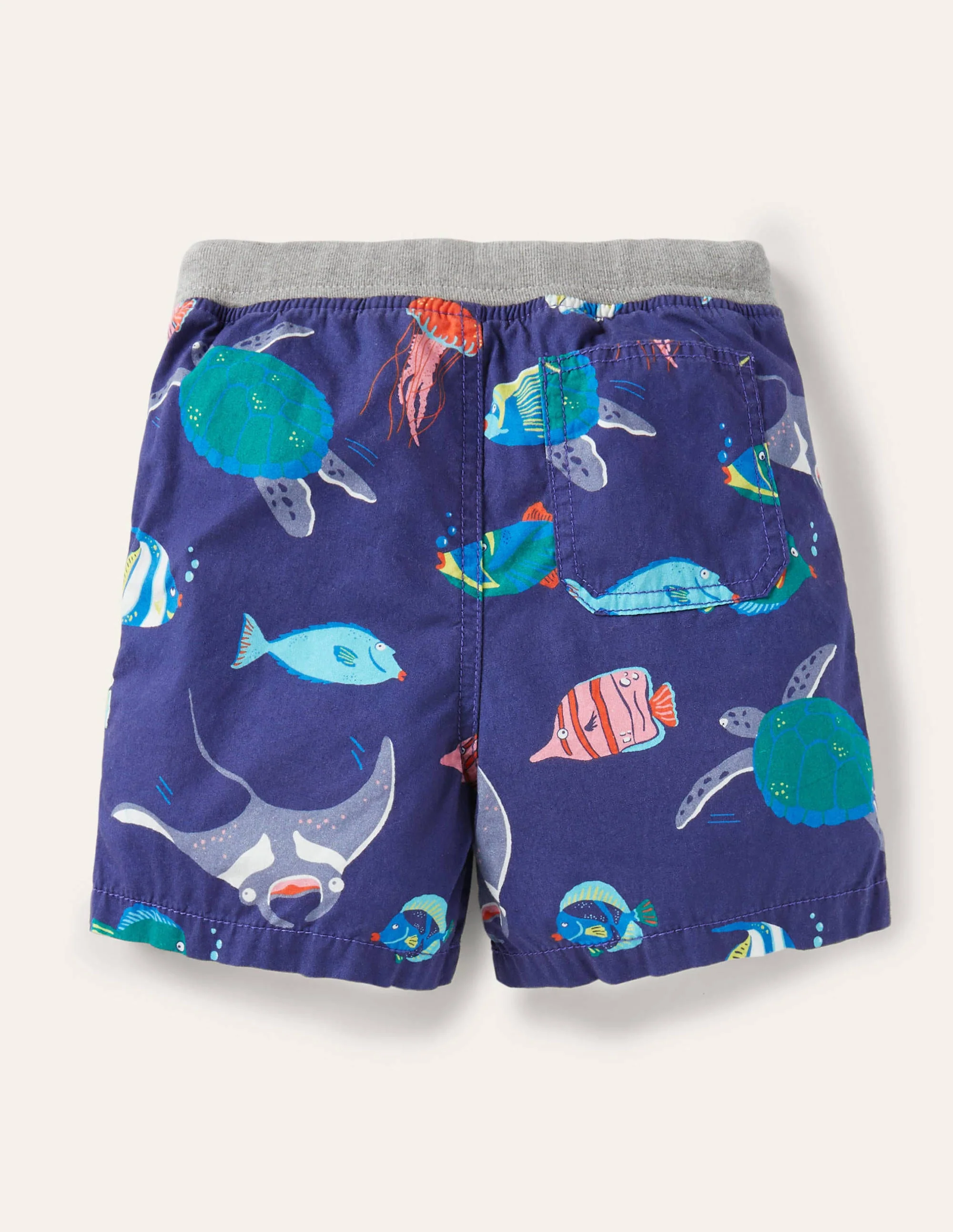 Holiday Shorts-College Blue Under-the-sea - Image 2