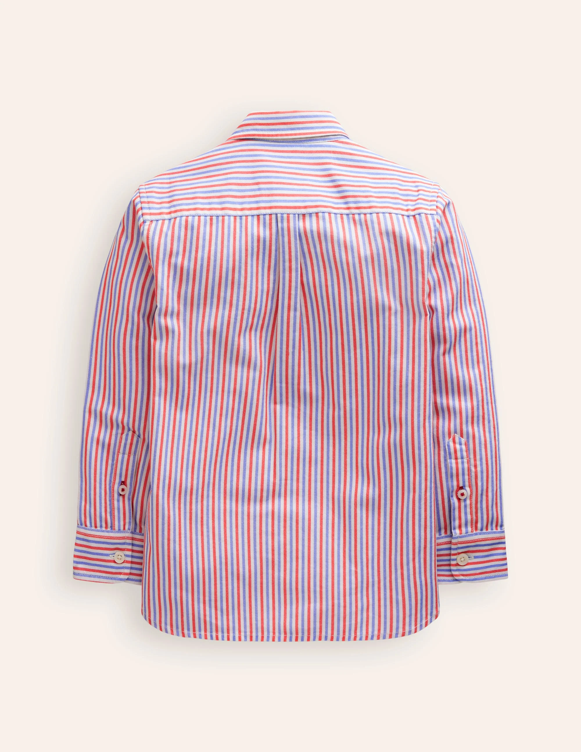 Oxford Shirt-Poppy Red/Blue Stripe - Image 7