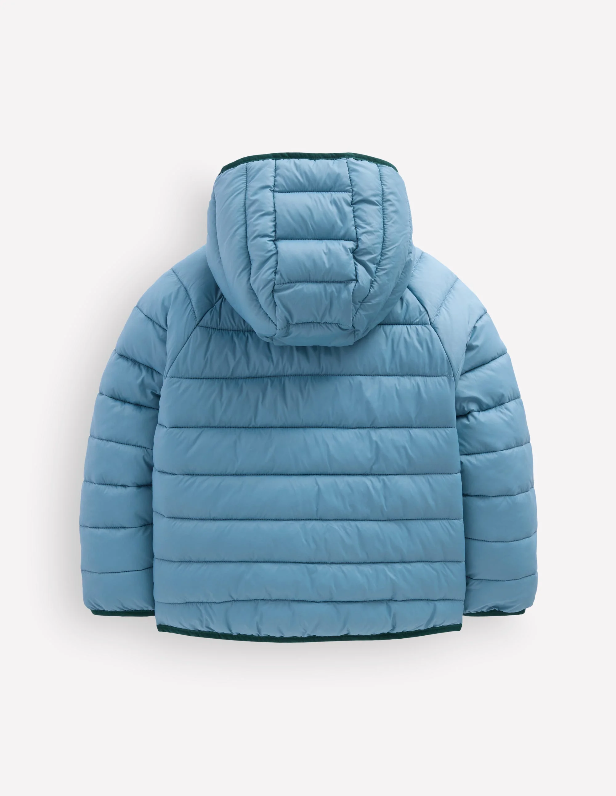 Pack-away Padded Jacket-Blue Aura - Image 5
