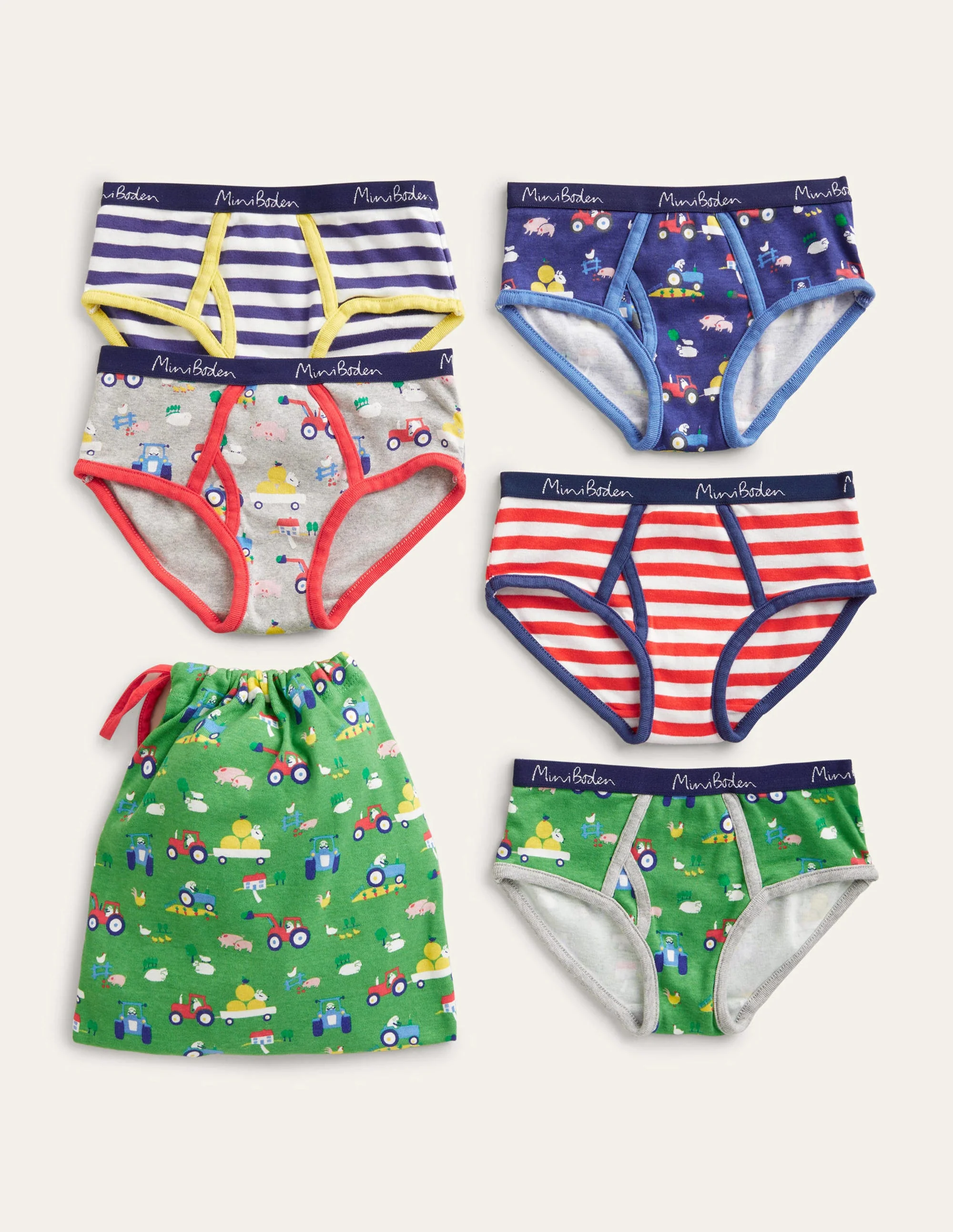Pants 5 Pack-Multi Farm