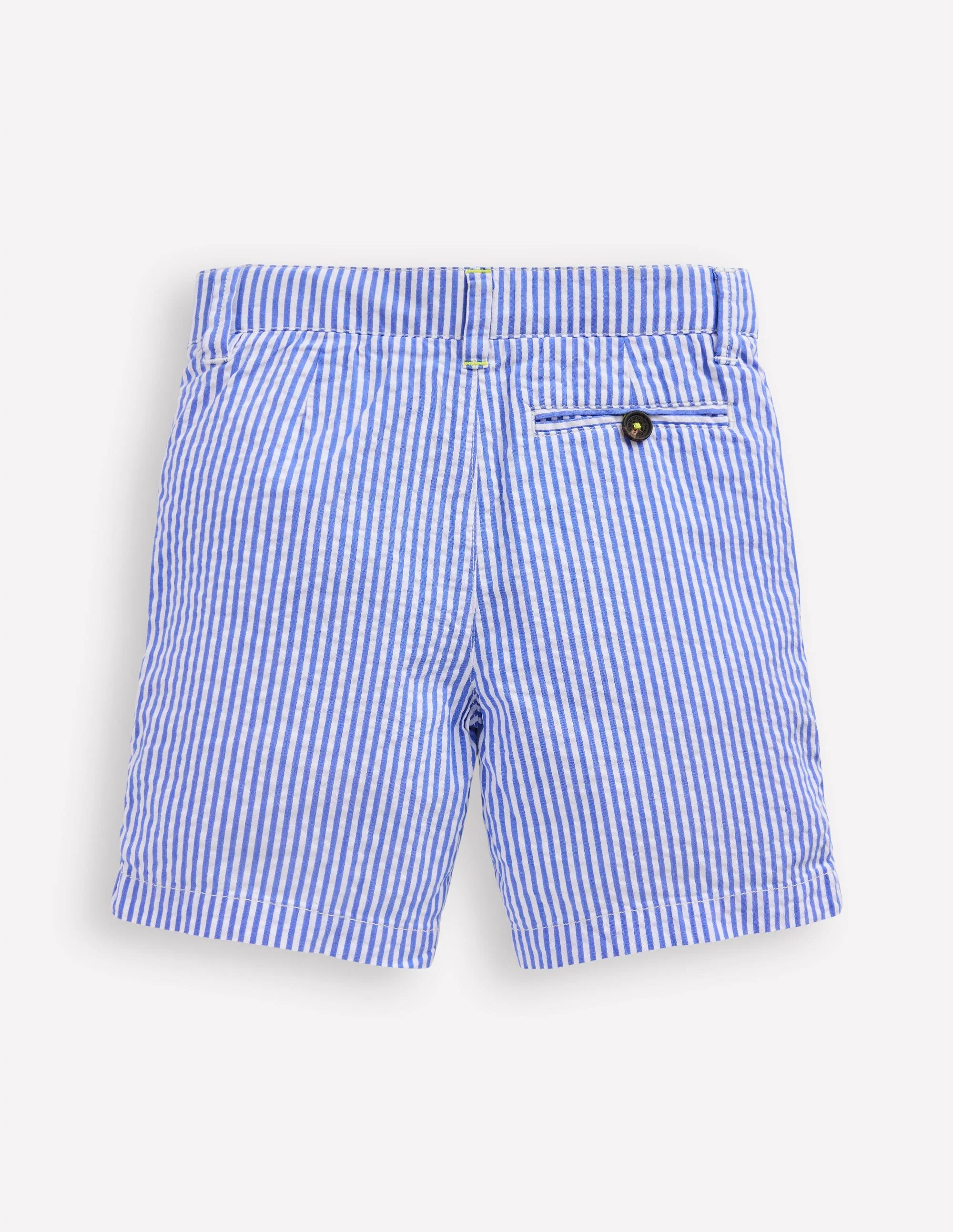 Seersucker Shorts-Blue Ticking Stripe - Image 2