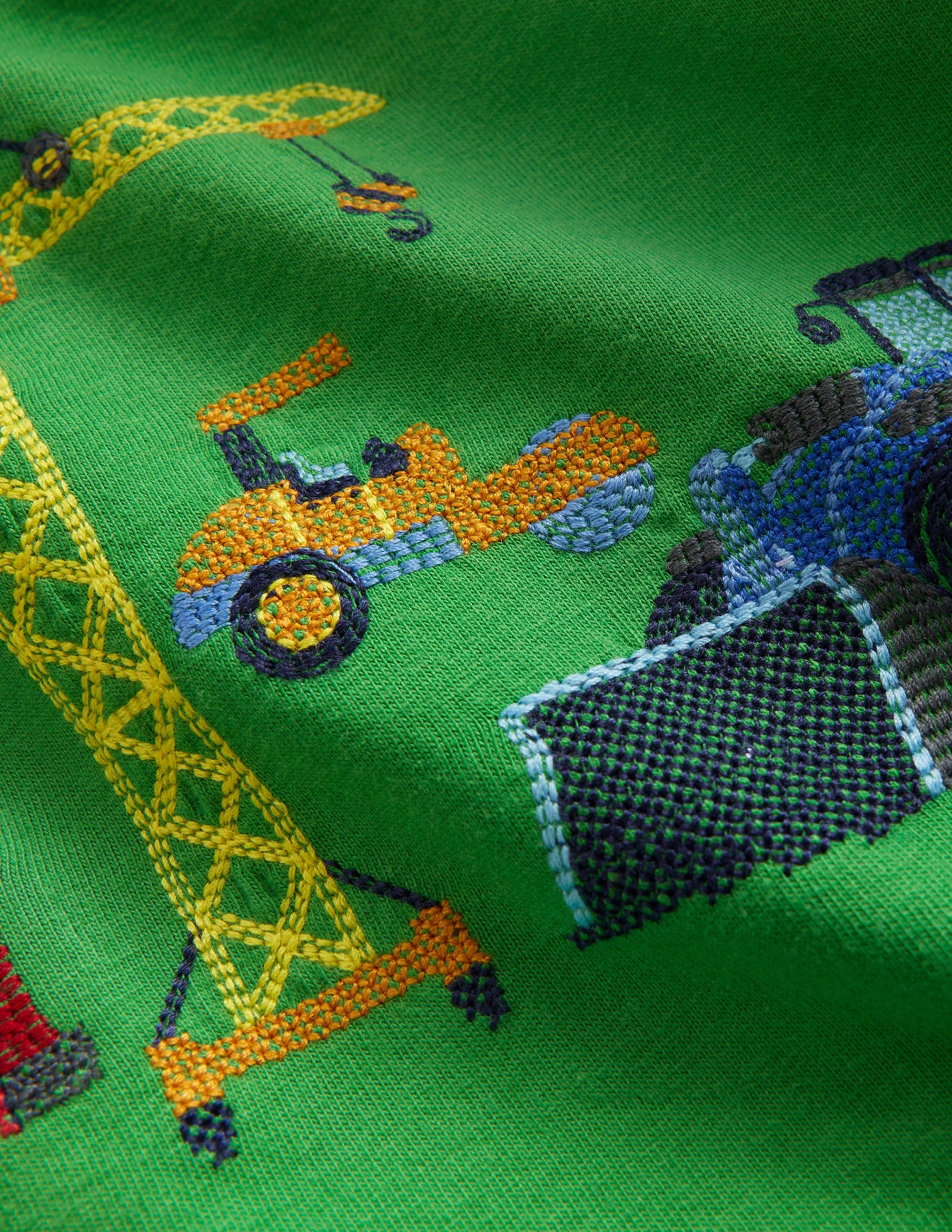 Small Superstitch T-shirt-Rosemary Green Trucks - Image 3