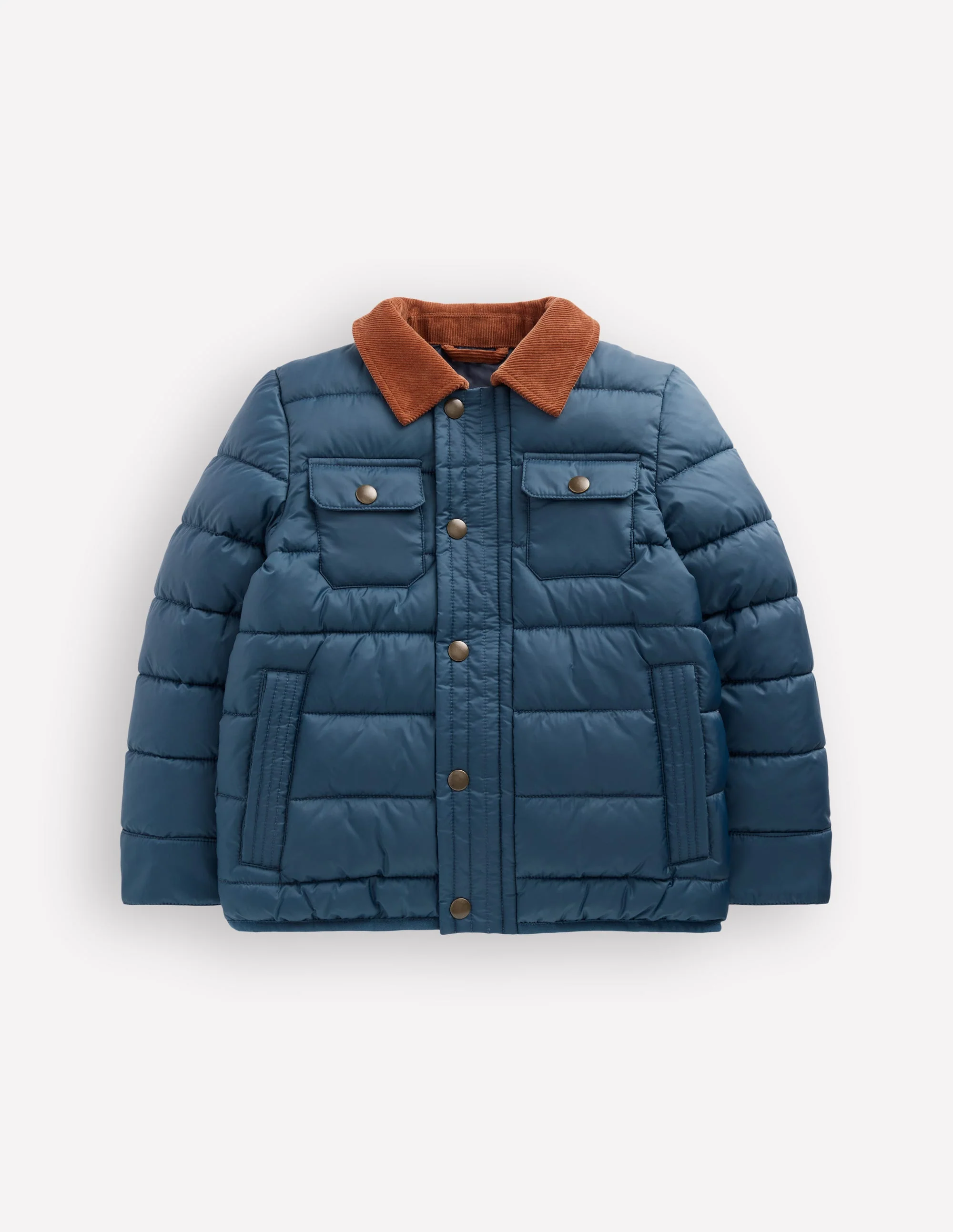 Smart Padded Jacket-Blue