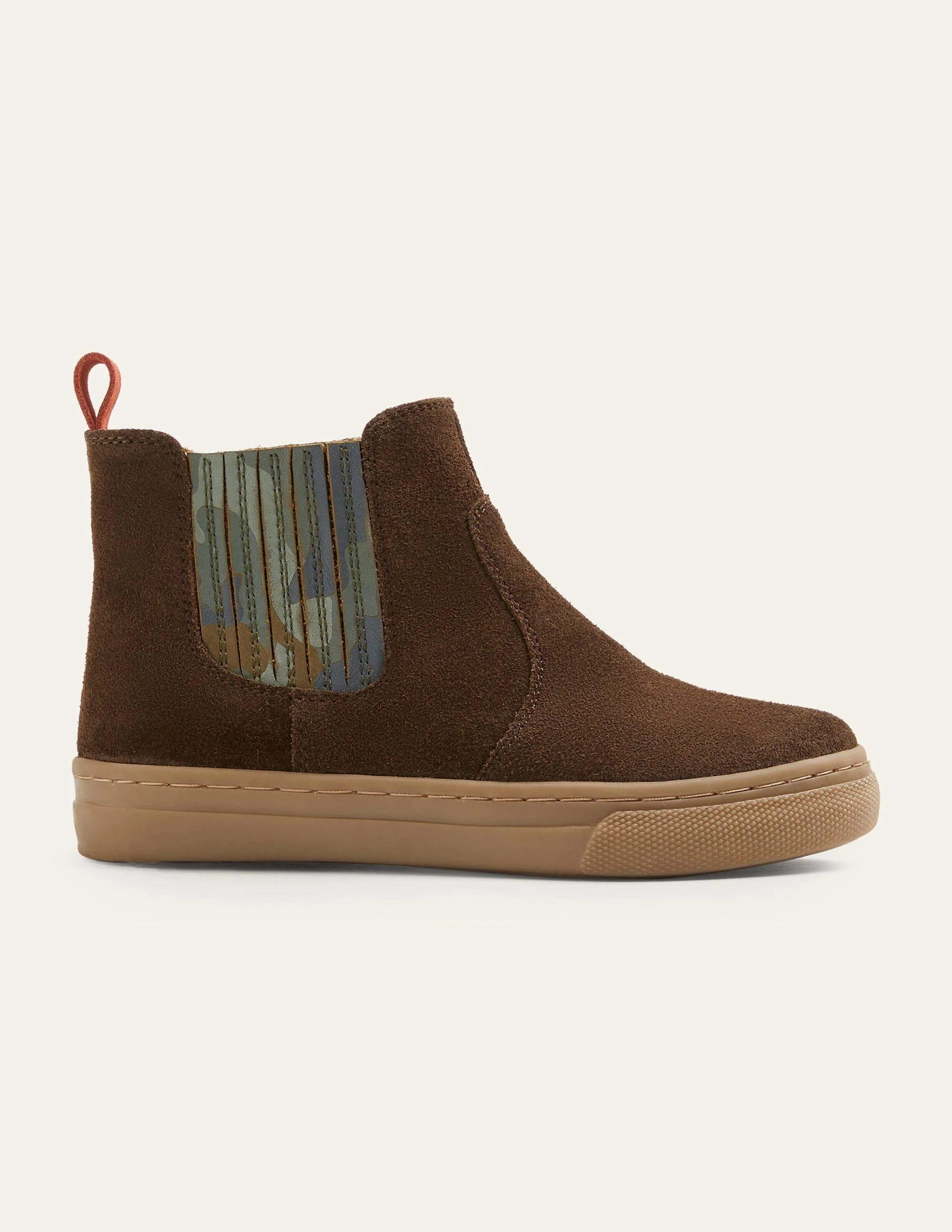 Suede Boots-Brown
