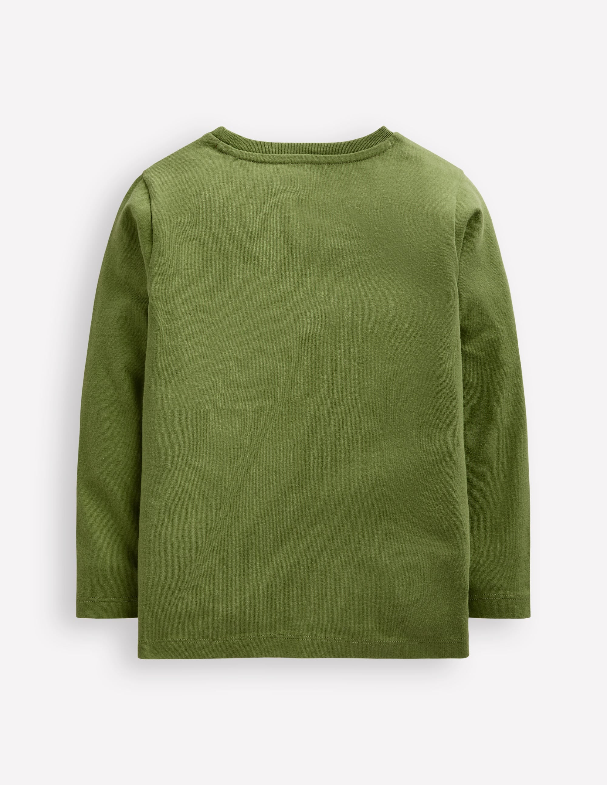 Superstitch Logo LS T-Shirt-Safari Green Dragon - Image 2