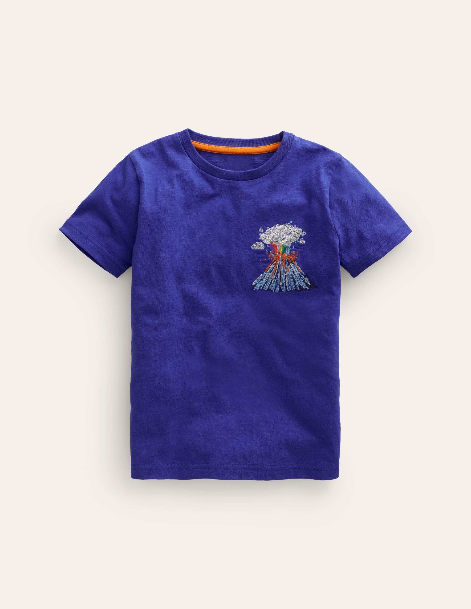 Superstitch Logo T-Shirt-Blue Heron Volcano