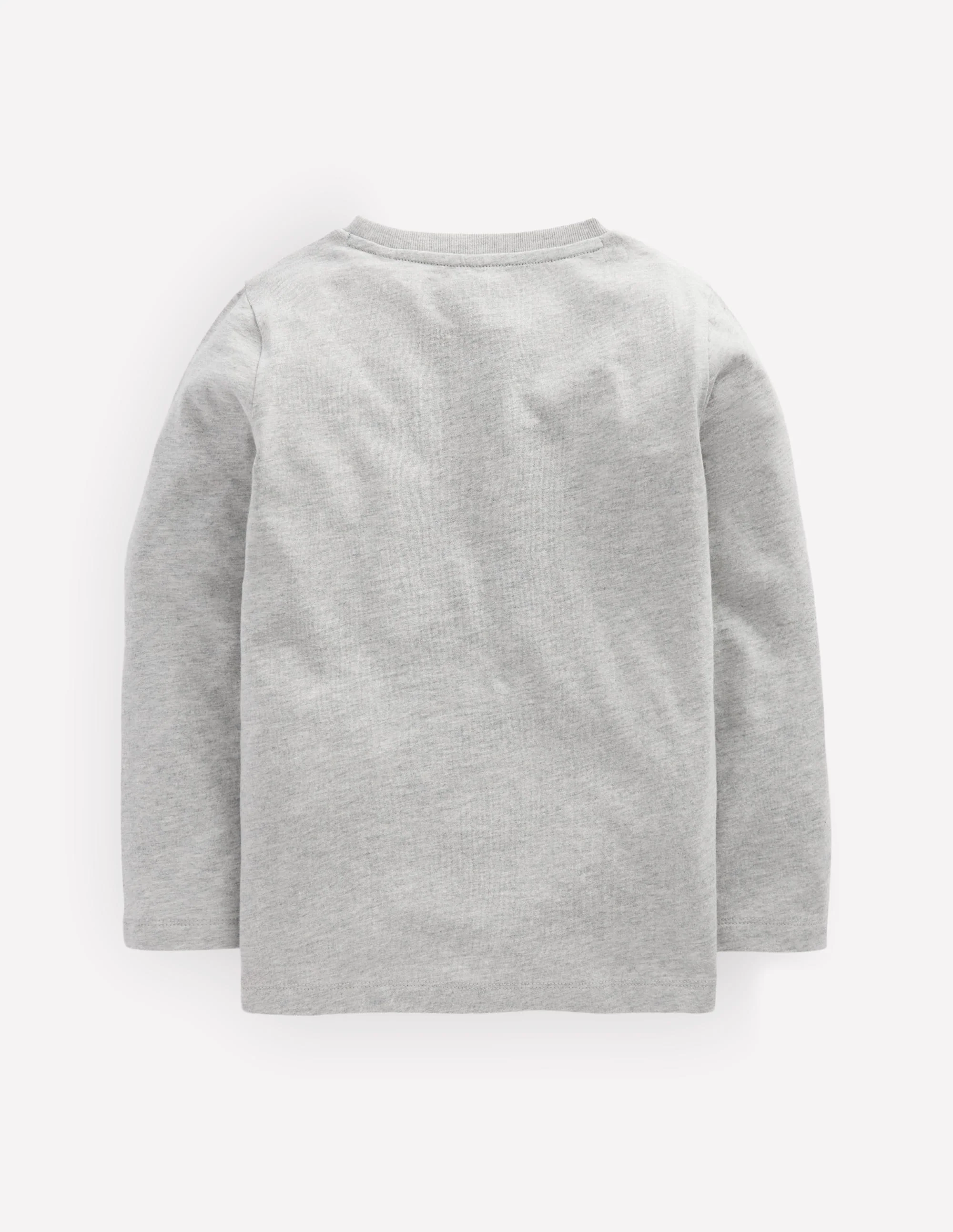 Superstitch Long Sleeve Top-Grey Marl Racing Cars - Image 2