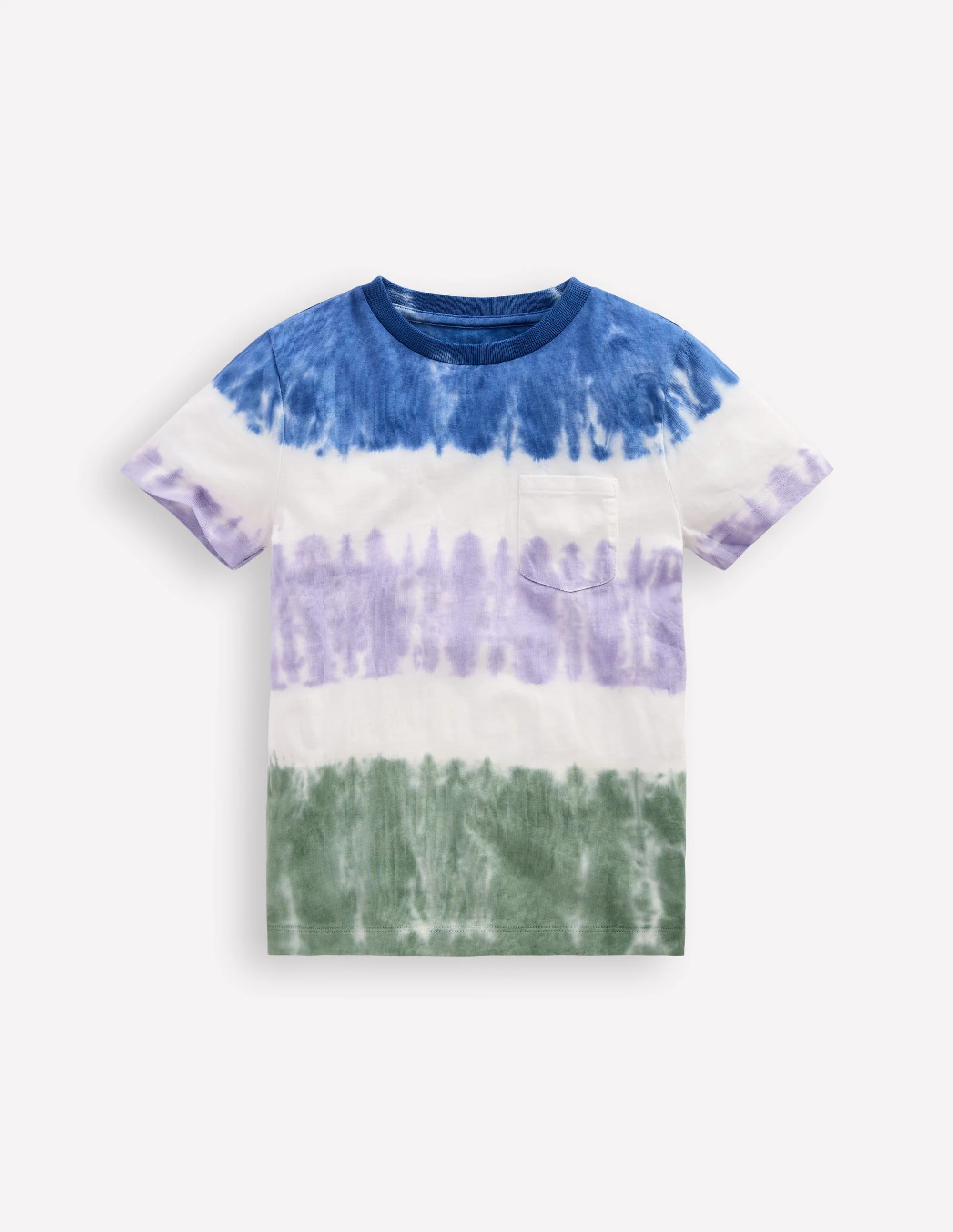 Tie Dye T-Shirt-Purple Multi