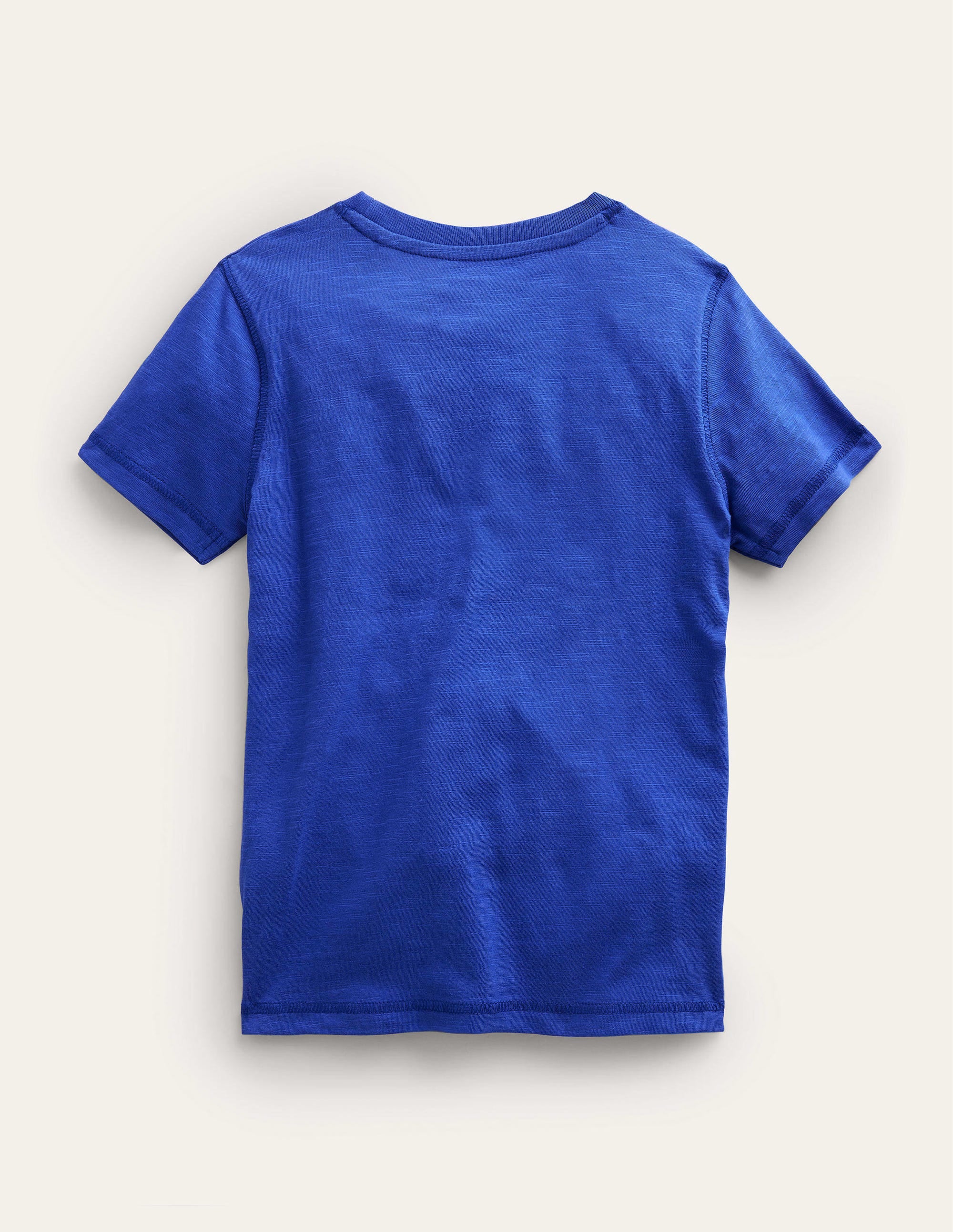 Washed Superstitch T-shirt-Bluing Blue Rocket - Image 2