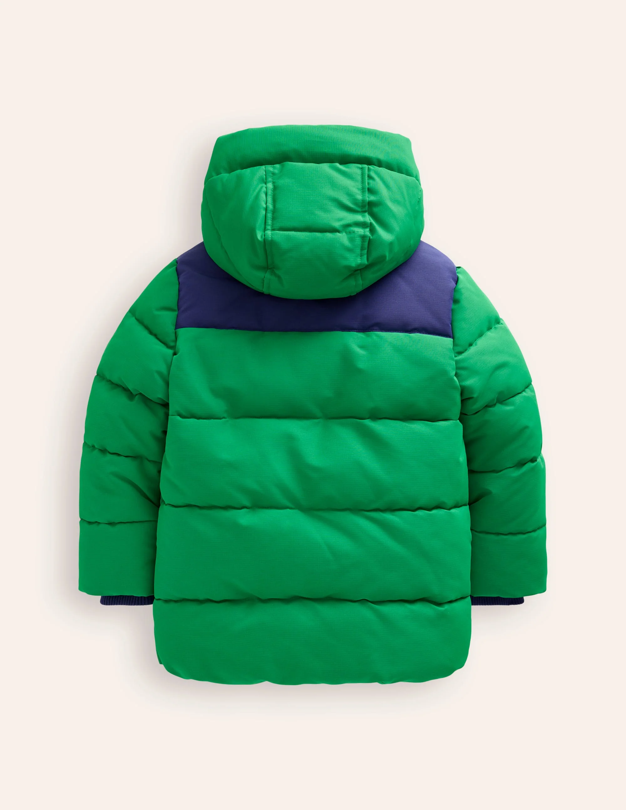 Fleece Lined Padded Coat-Highland Green - Image 2