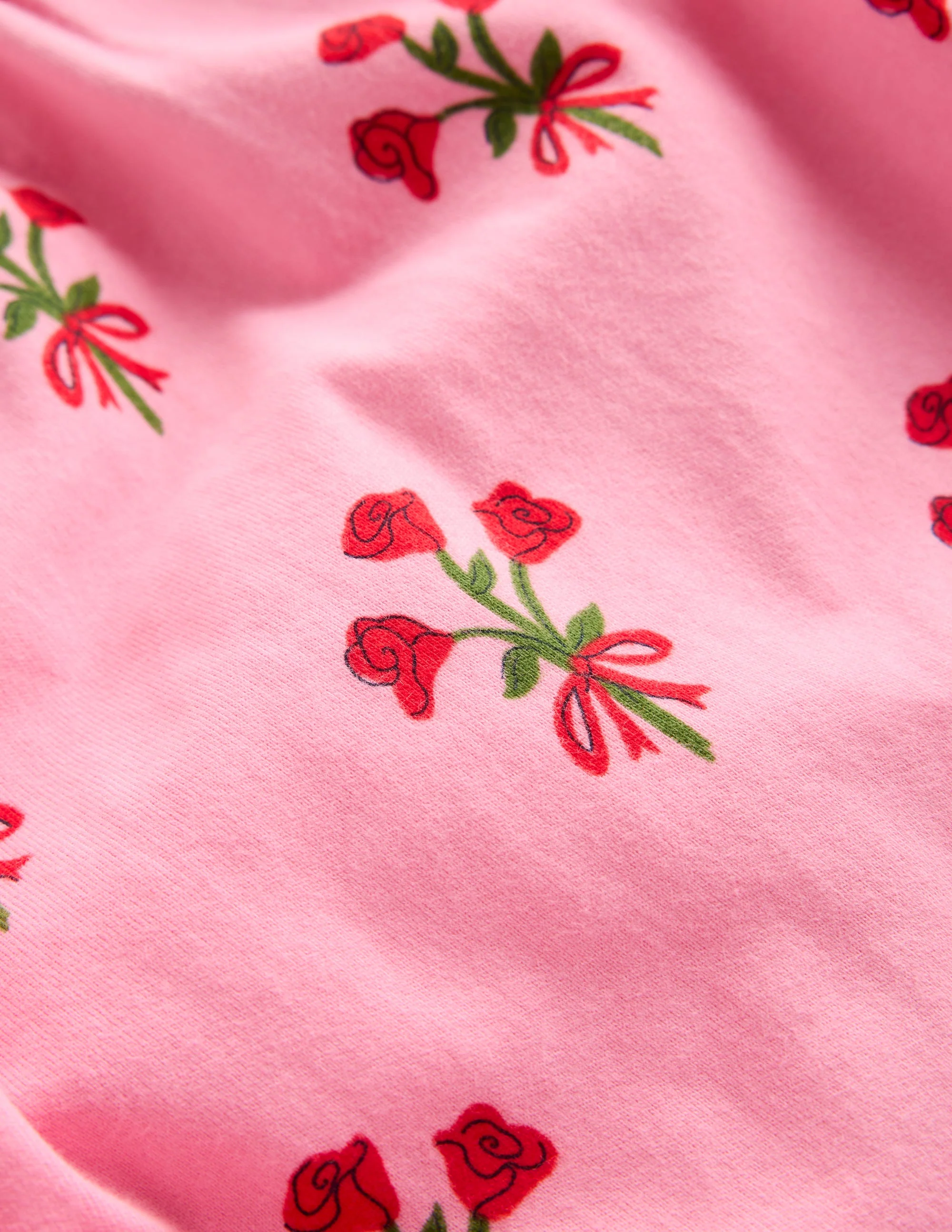 Ballerina Jersey Dress-Bubblegum Pink Posy - Image 3
