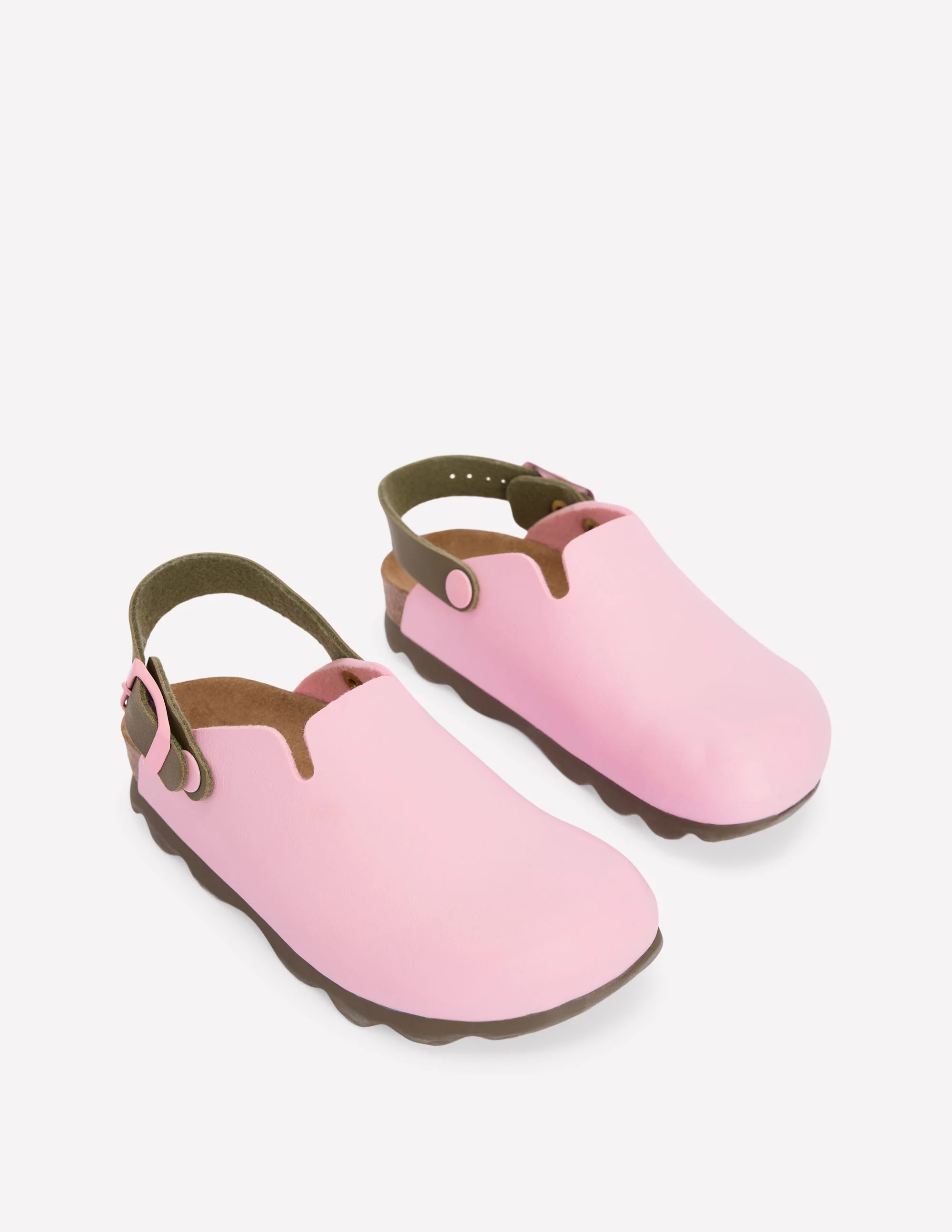 Colourblock Clogs-SEA PINK/ COMFREY - Image 2