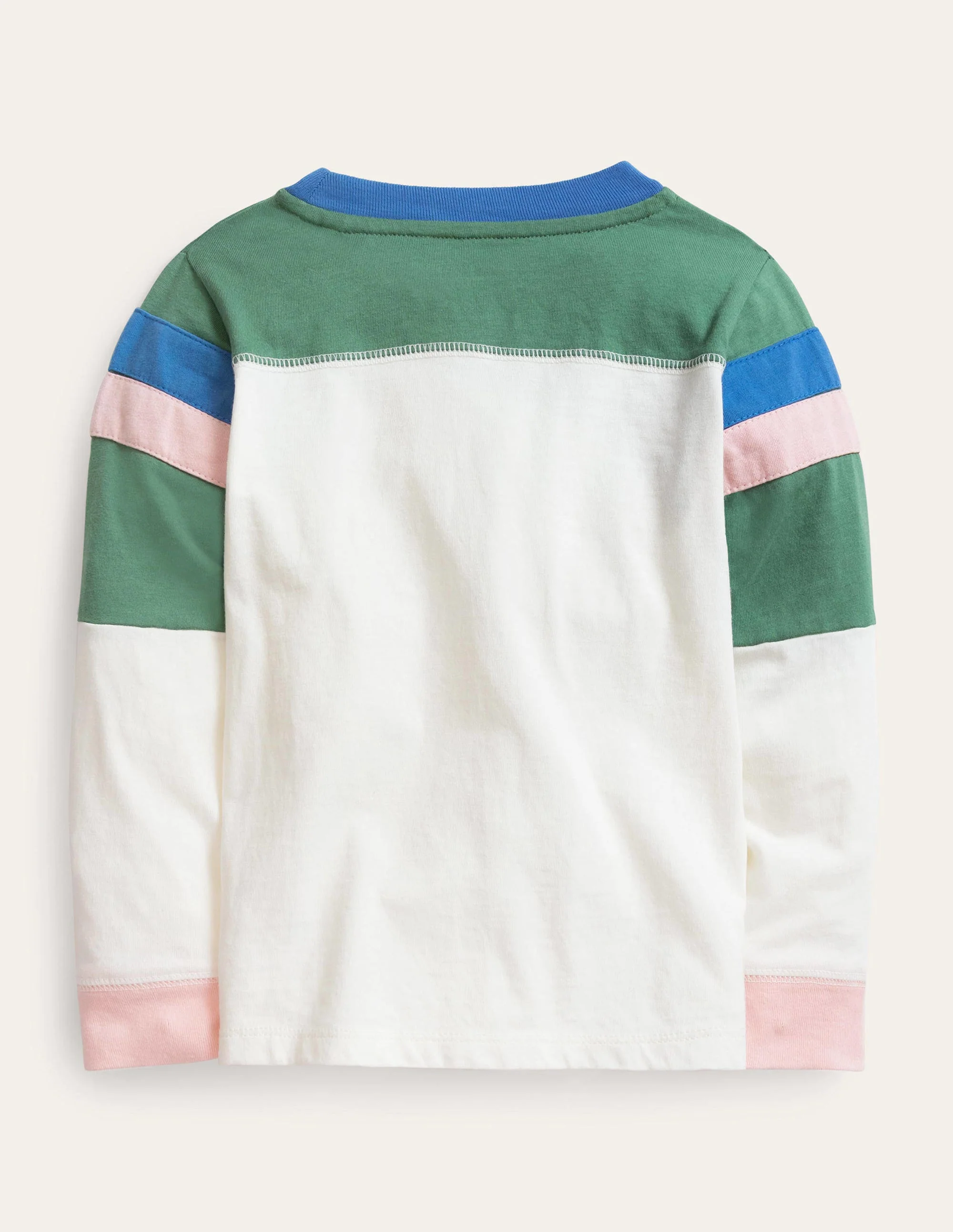 Colourblock T-shirt-Vanilla Pod - Image 2