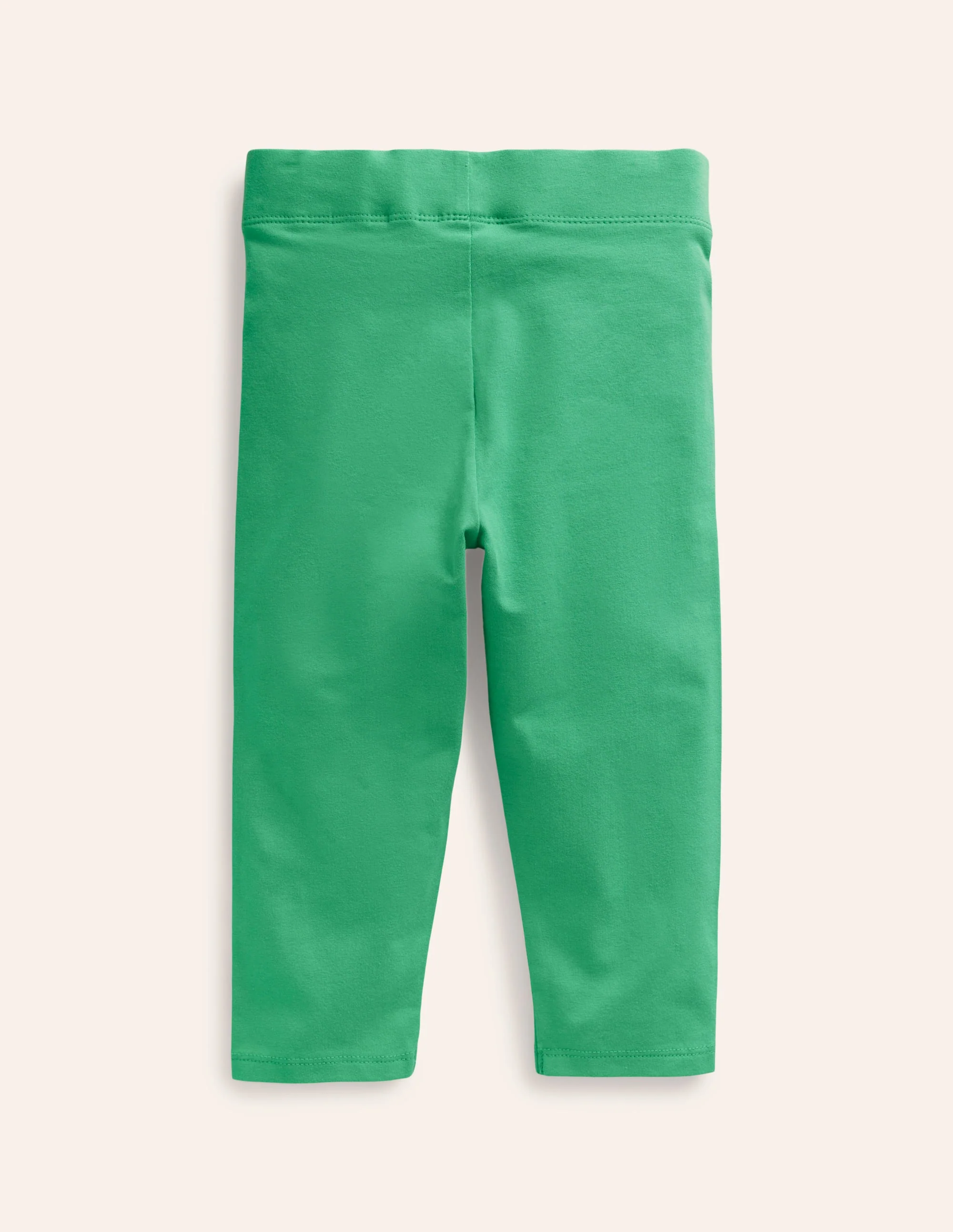Cropped Leggings-Pea Green - Image 2