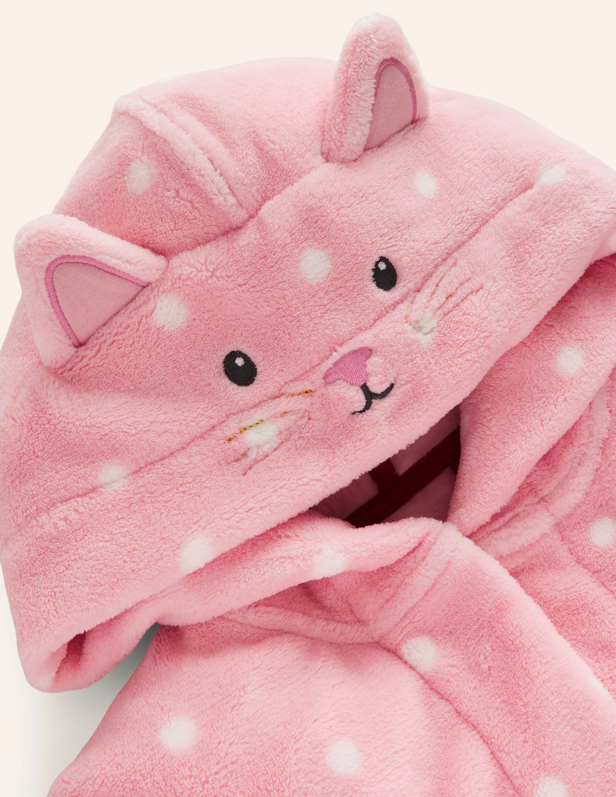 Dressing Gown-Boto Pink Cat - Image 3