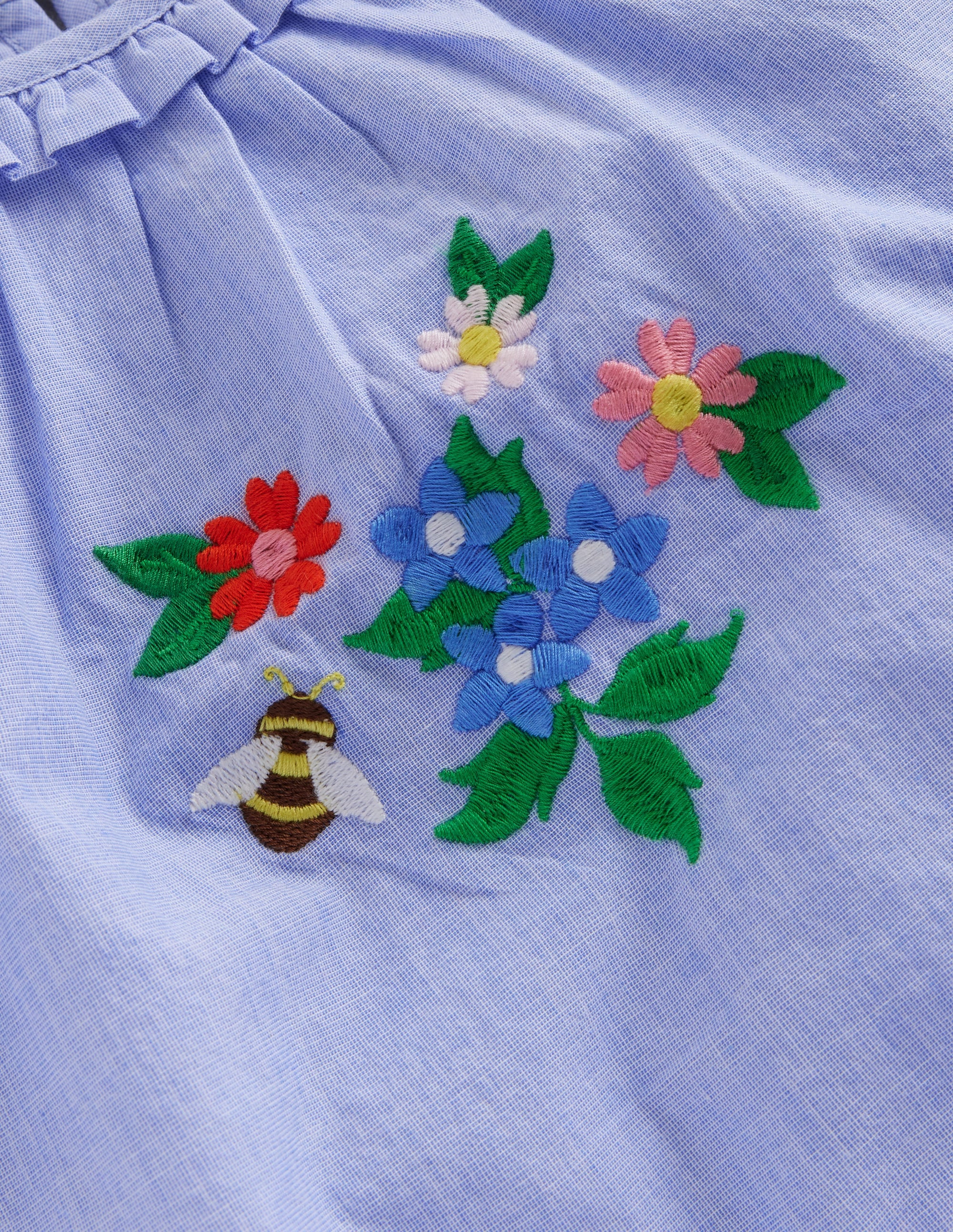 Embroidered Woven Top-End on End - Image 3