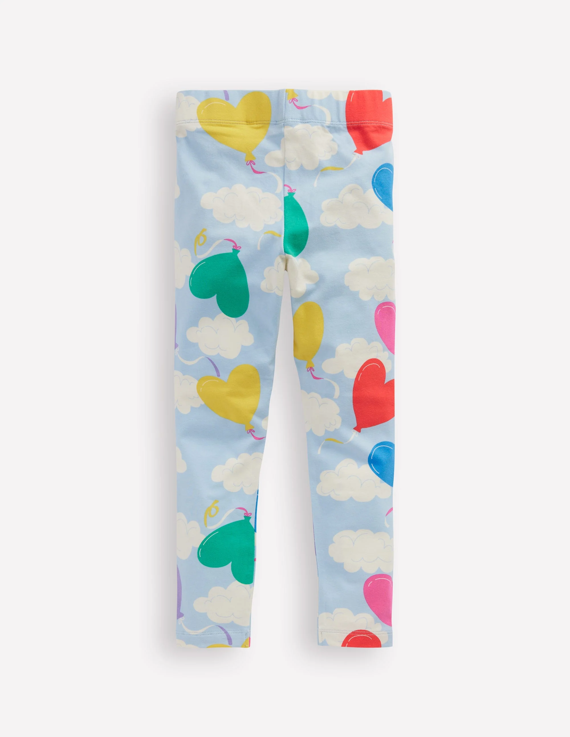 Everyday Fun Leggings-Misty Blue Balloon Sky - Image 2