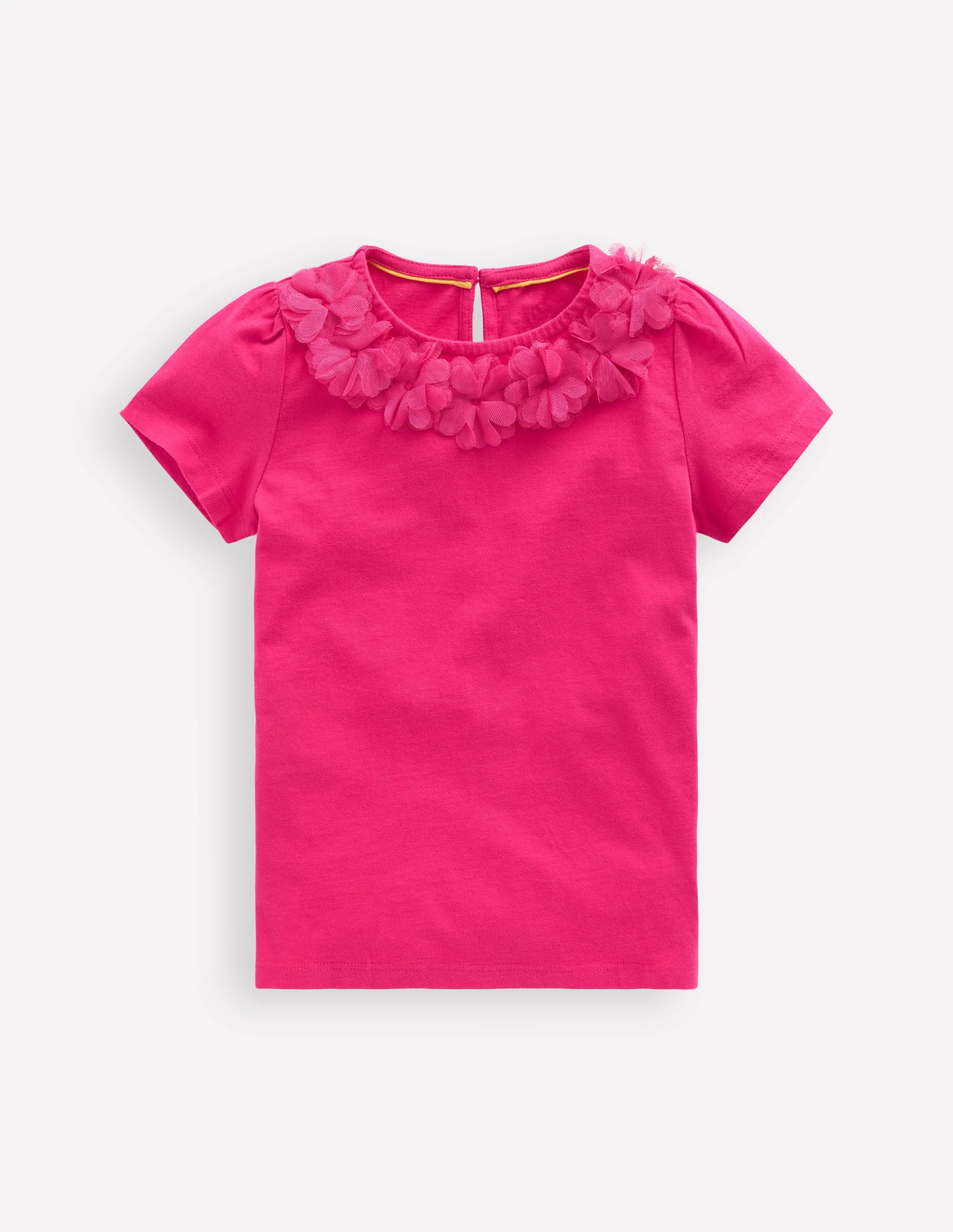 Flower Trim T-Shirt-Fandango